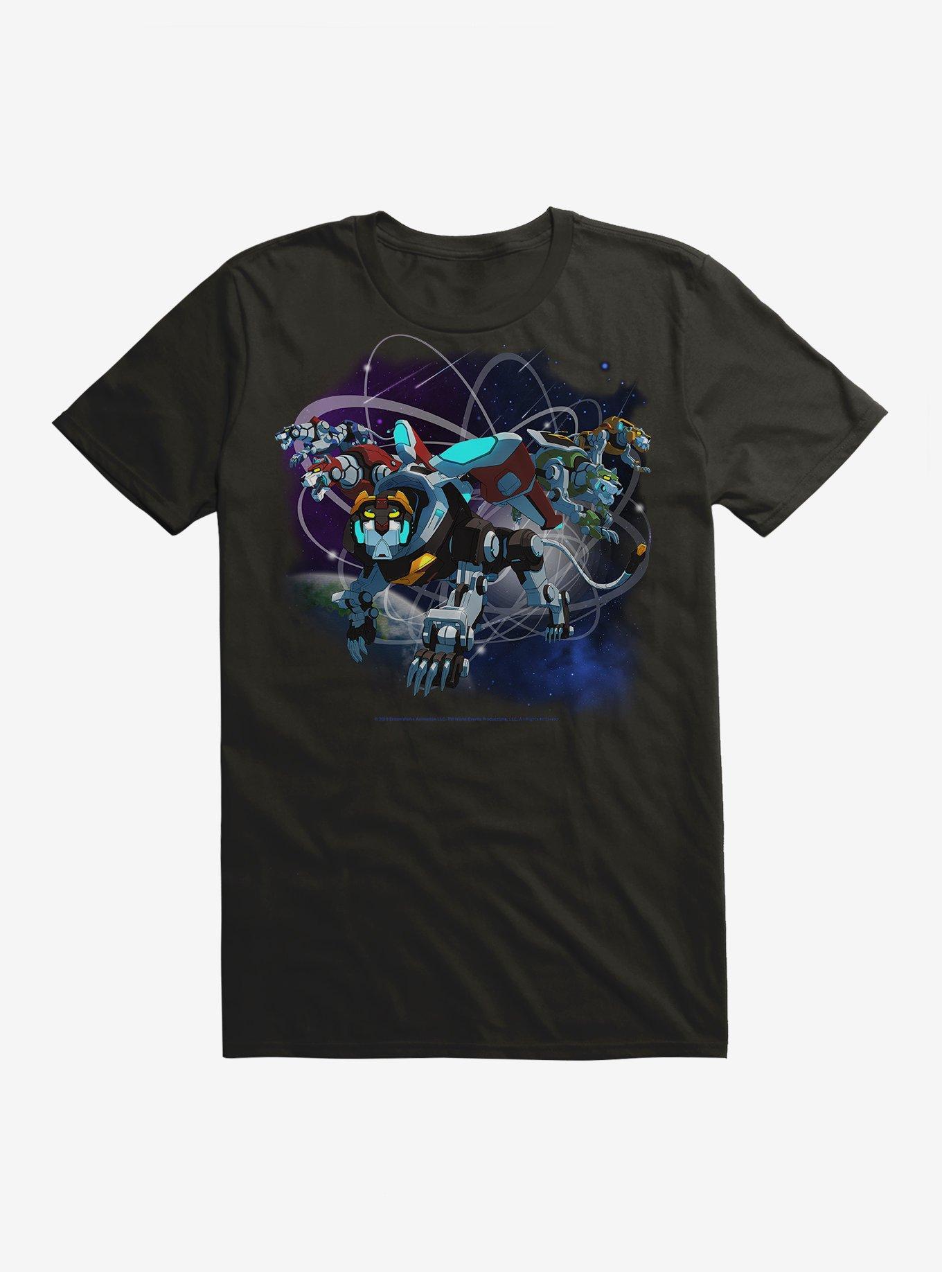 Voltron Lions Space T-Shirt | Trending Graphic Tee For Fans
