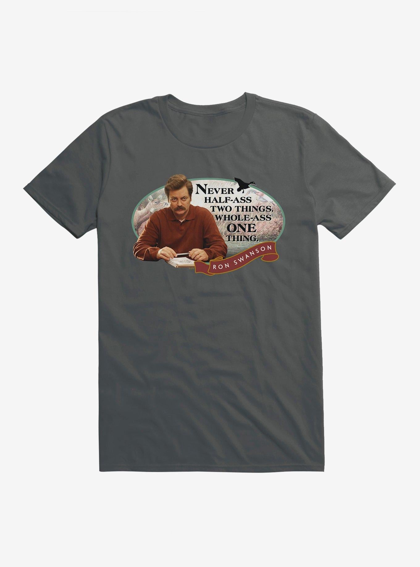 Parks And Recreation Whole-Ass One Thing T-Shirt | Trending Graphic Tee For Fans
