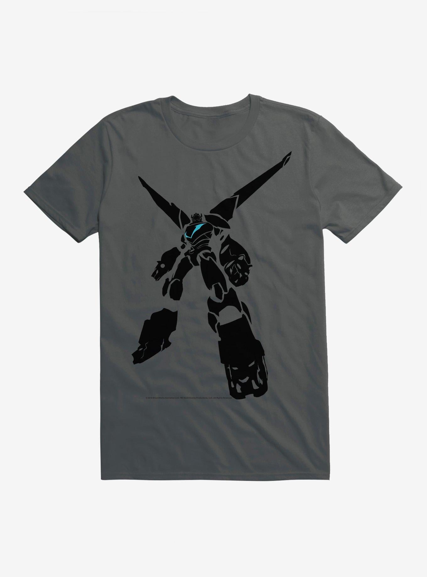 Voltron Black Contrast T-Shirt | Trending Graphic Tee For Fans
