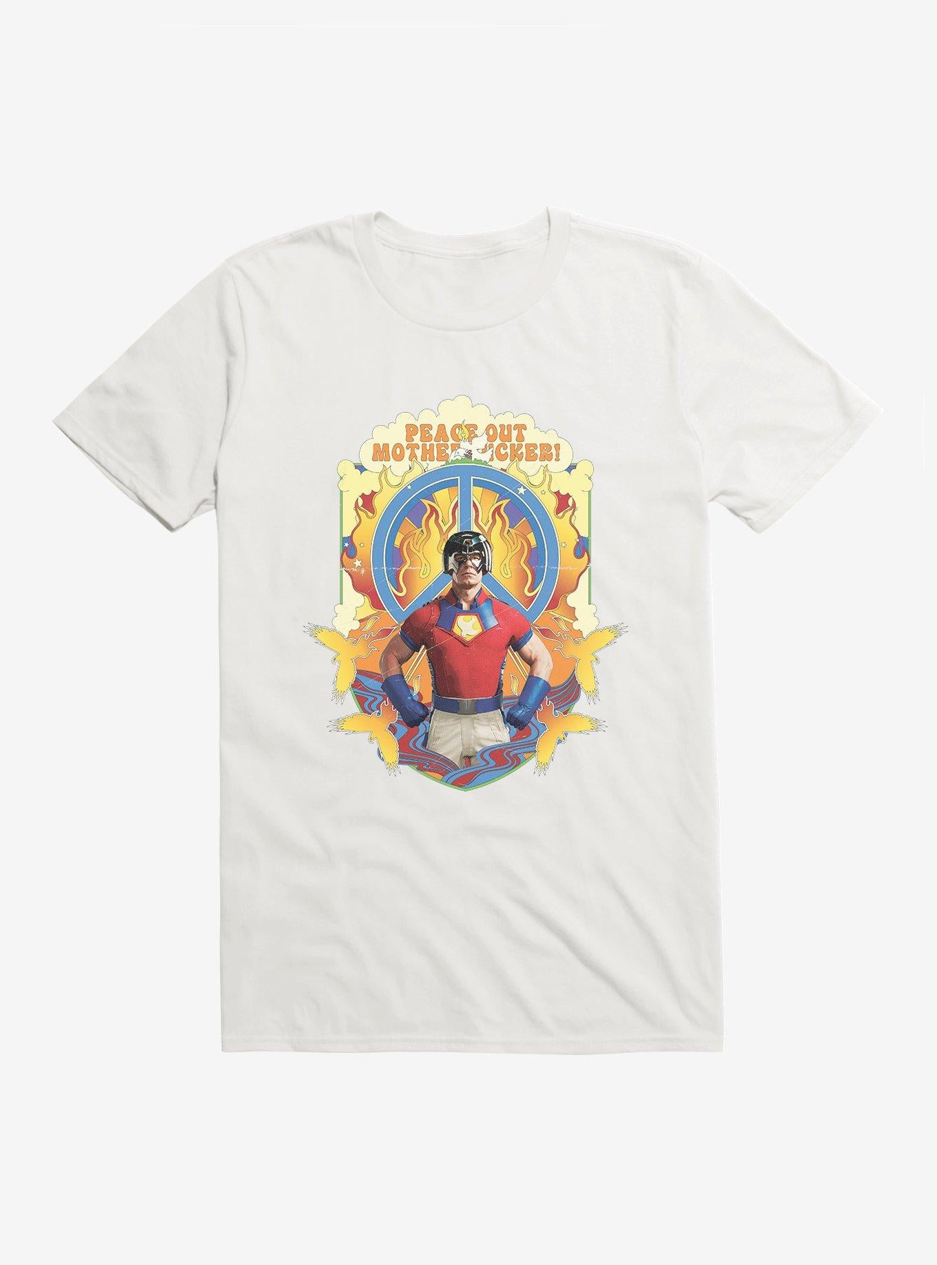 DC Comics Peacemaker Peace Out T-Shirt | Trending Graphic Tee For Fans