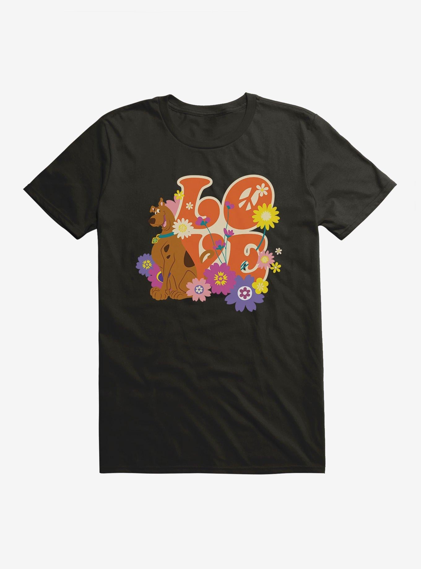 Scooby-Doo Hippie Love T-Shirt | Trending Graphic Tee For Fans