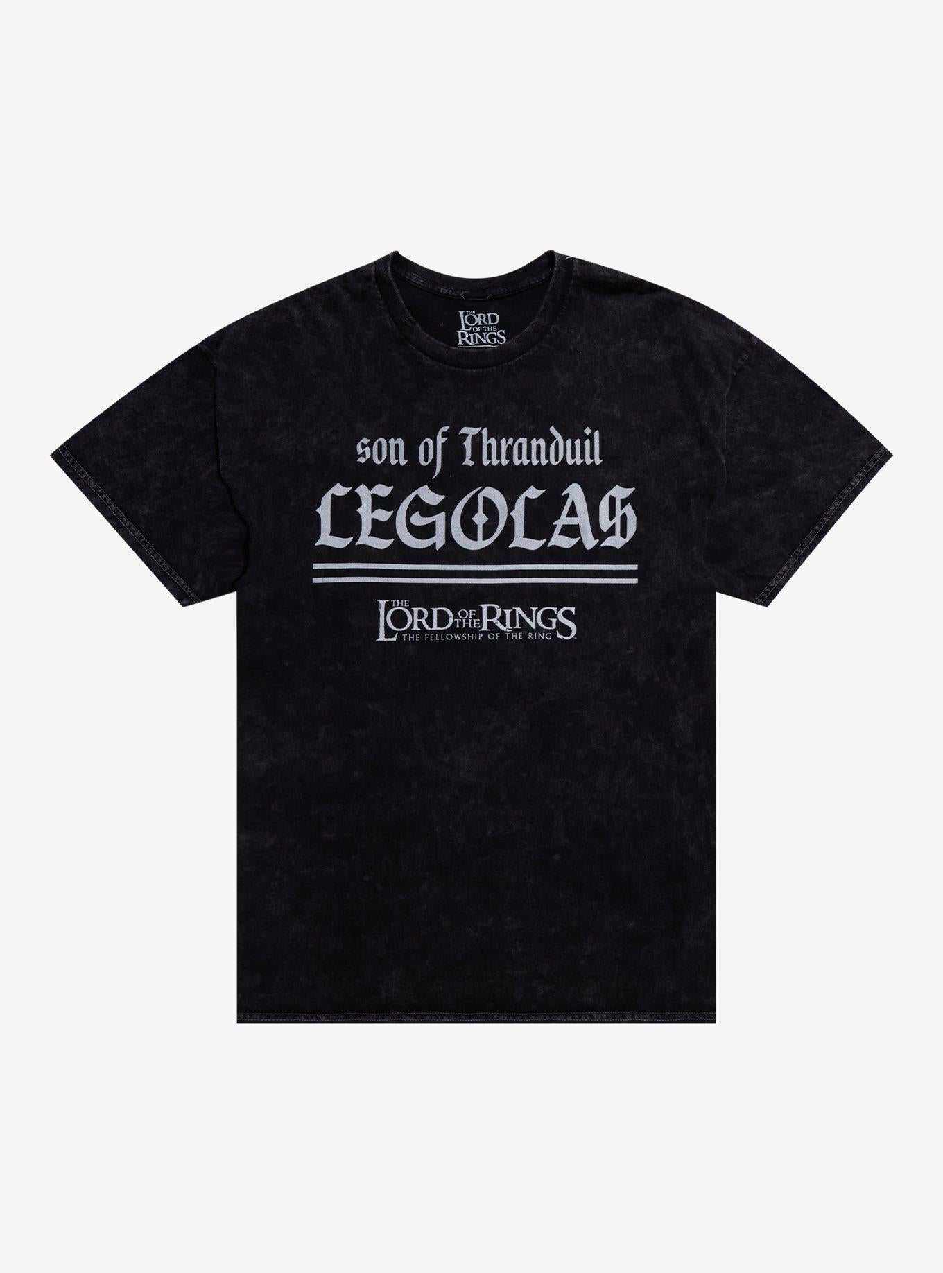 The Lord Of The Rings Legolas Mineral Wash T-Shirt | Trending Graphic Tee For Fans
