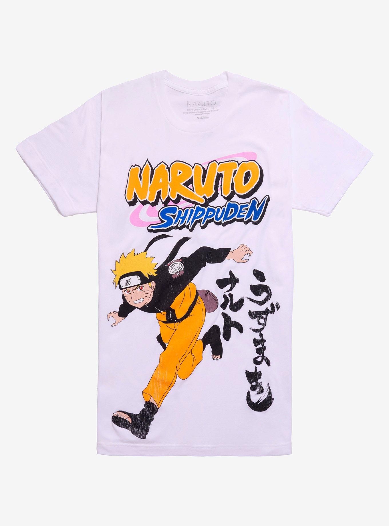 Naruto Shippuden Name Run T-Shirt | Trending Graphic Tee For Fans