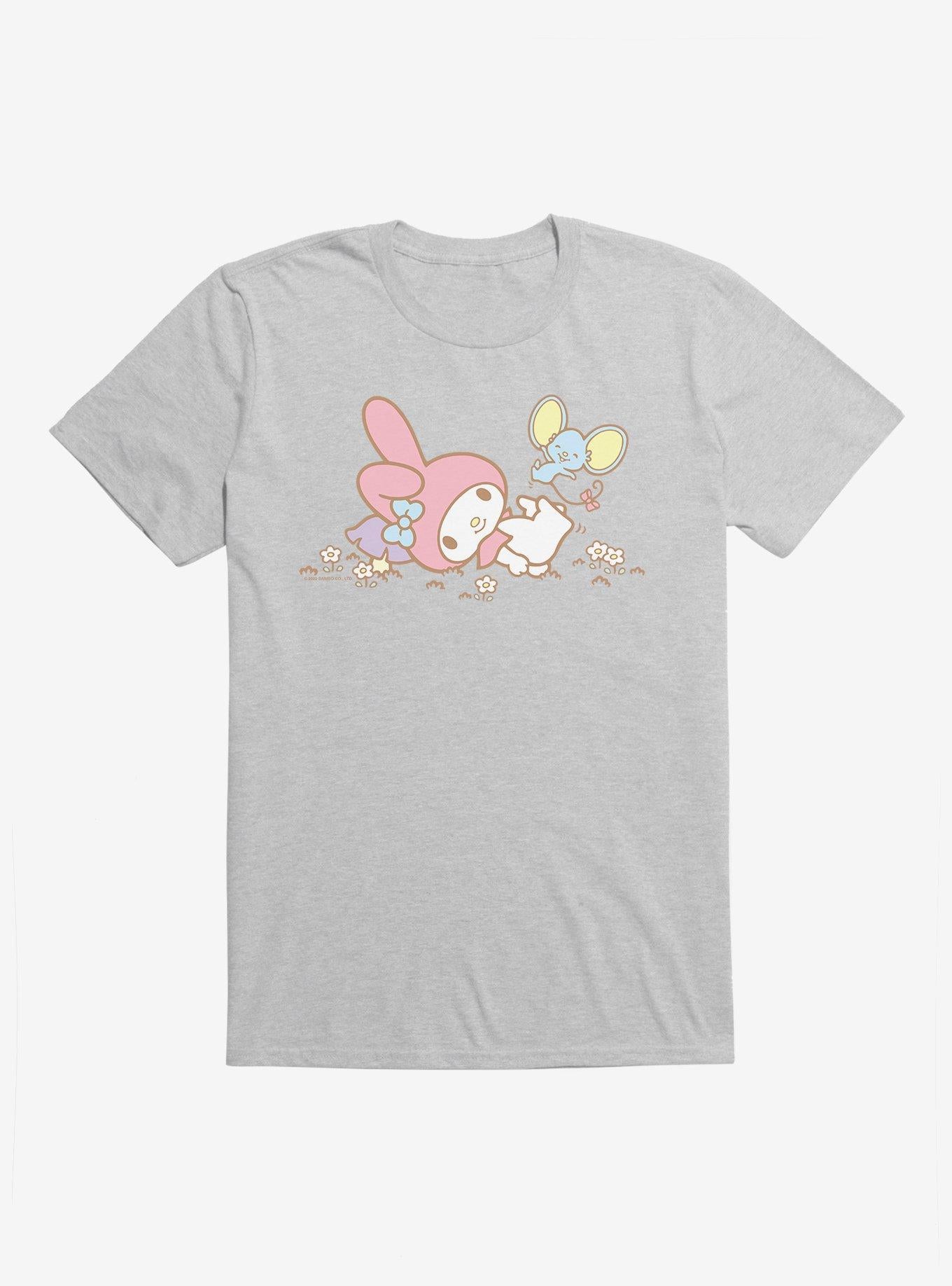 My Melody Outside Adventure With Flat T-Shirt | Trending Graphic Tee For Fans