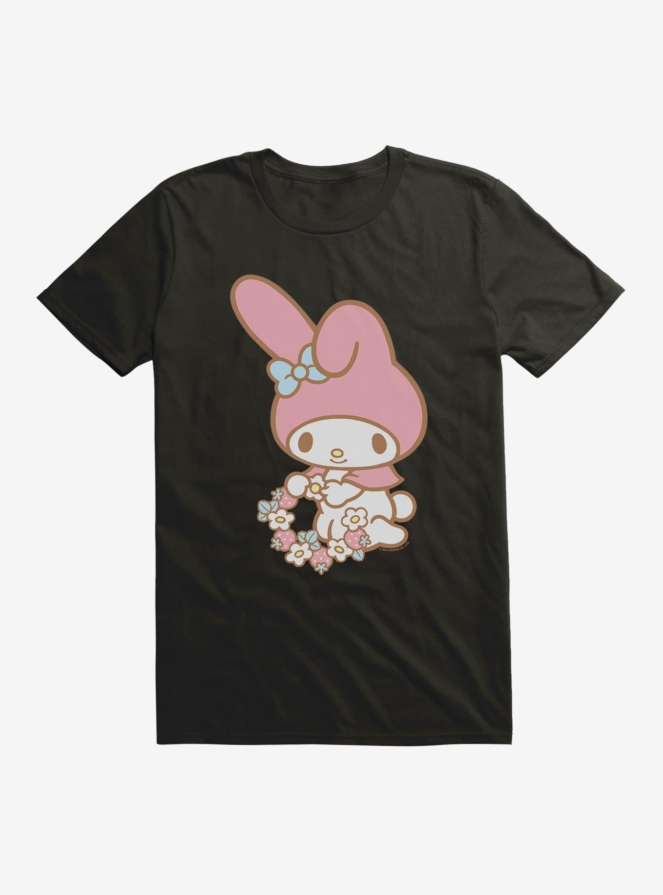 My Melody Picking Flowers T-Shirt | Trending Graphic Tee For Fans