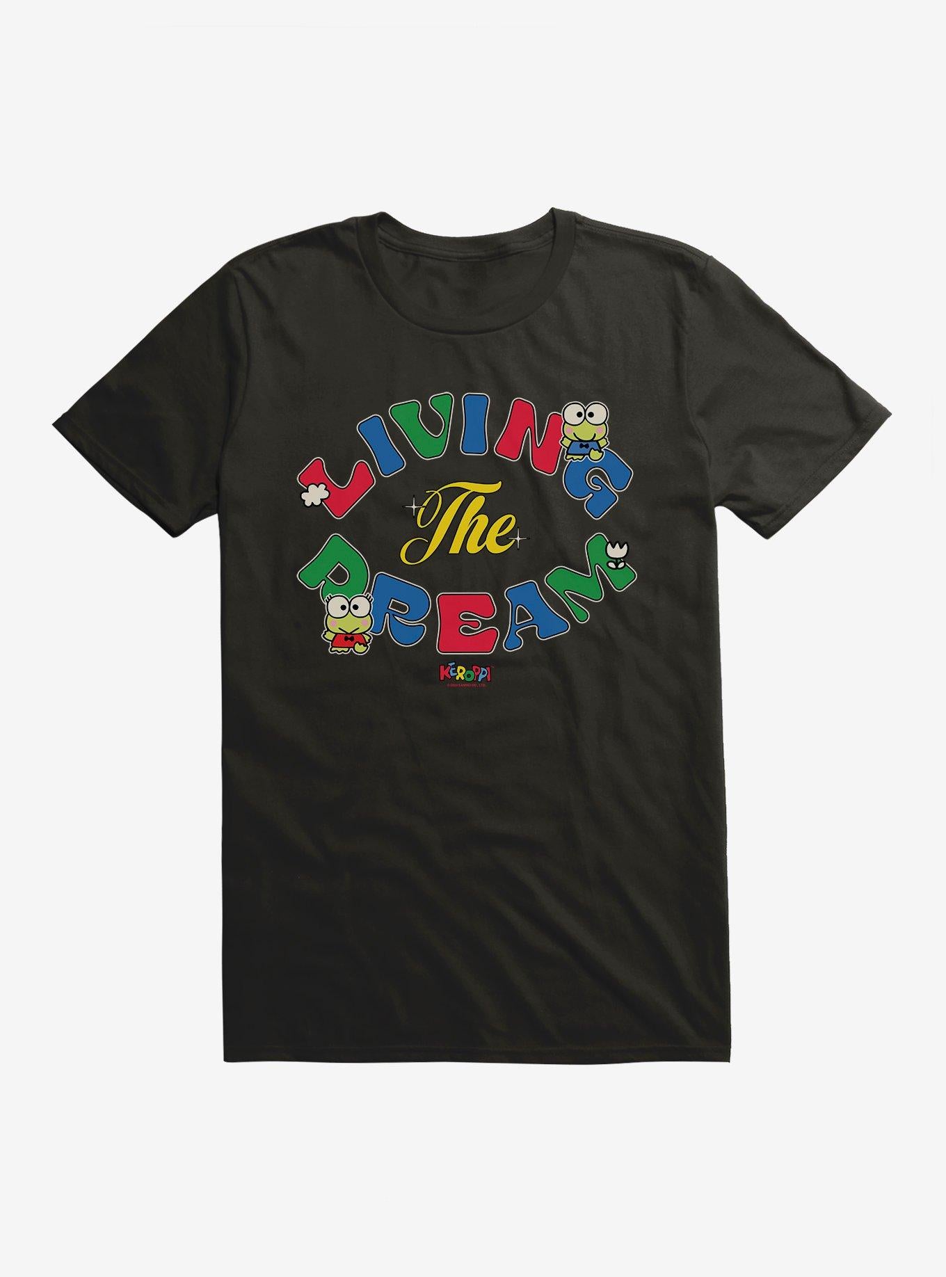 Keroppi Living The Dream T-Shirt | Trending Graphic Tee For Fans