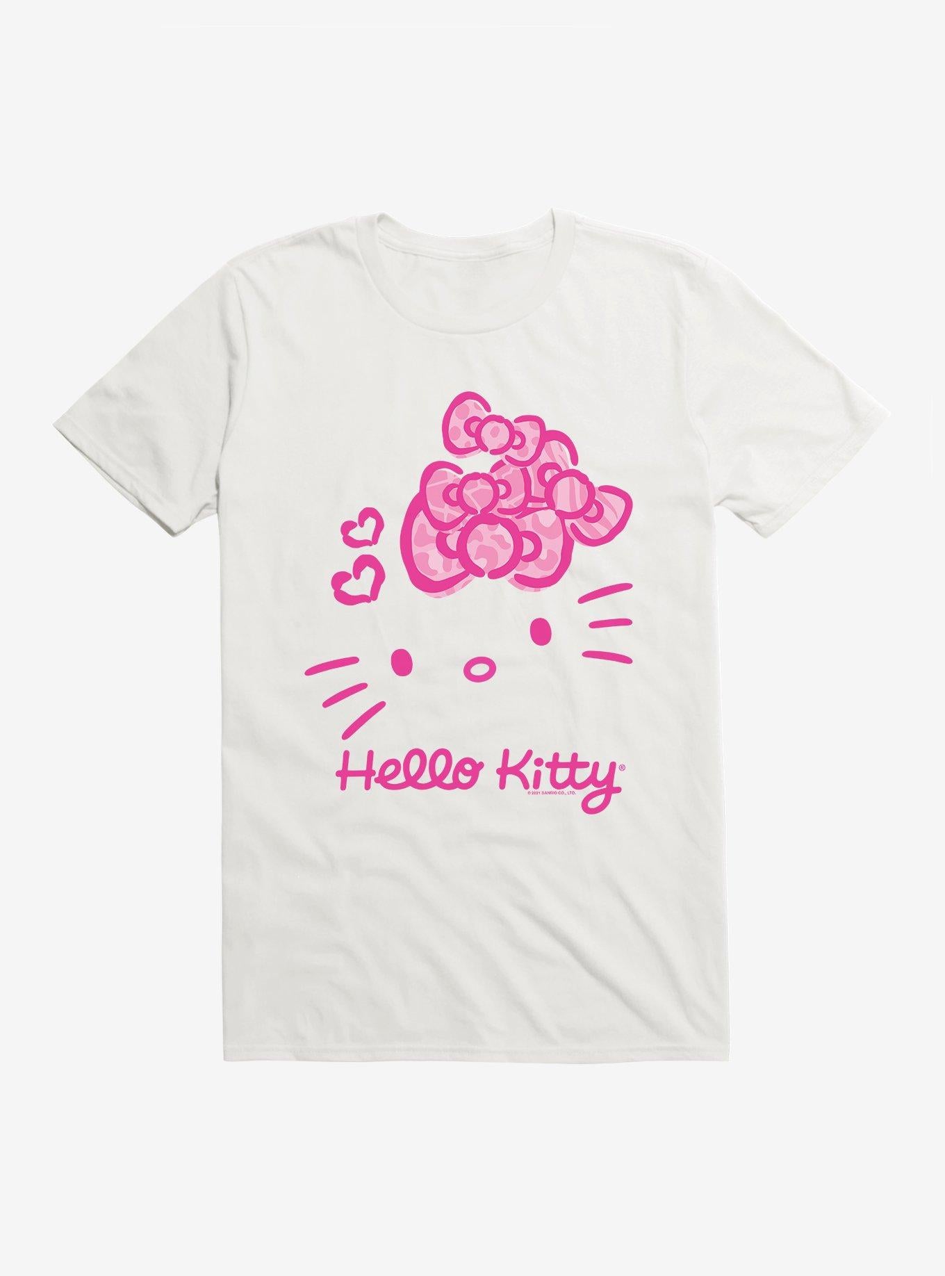 Hello Kitty Jungle Paradise Pink Logo T-Shirt | Trending Graphic Tee For Fans