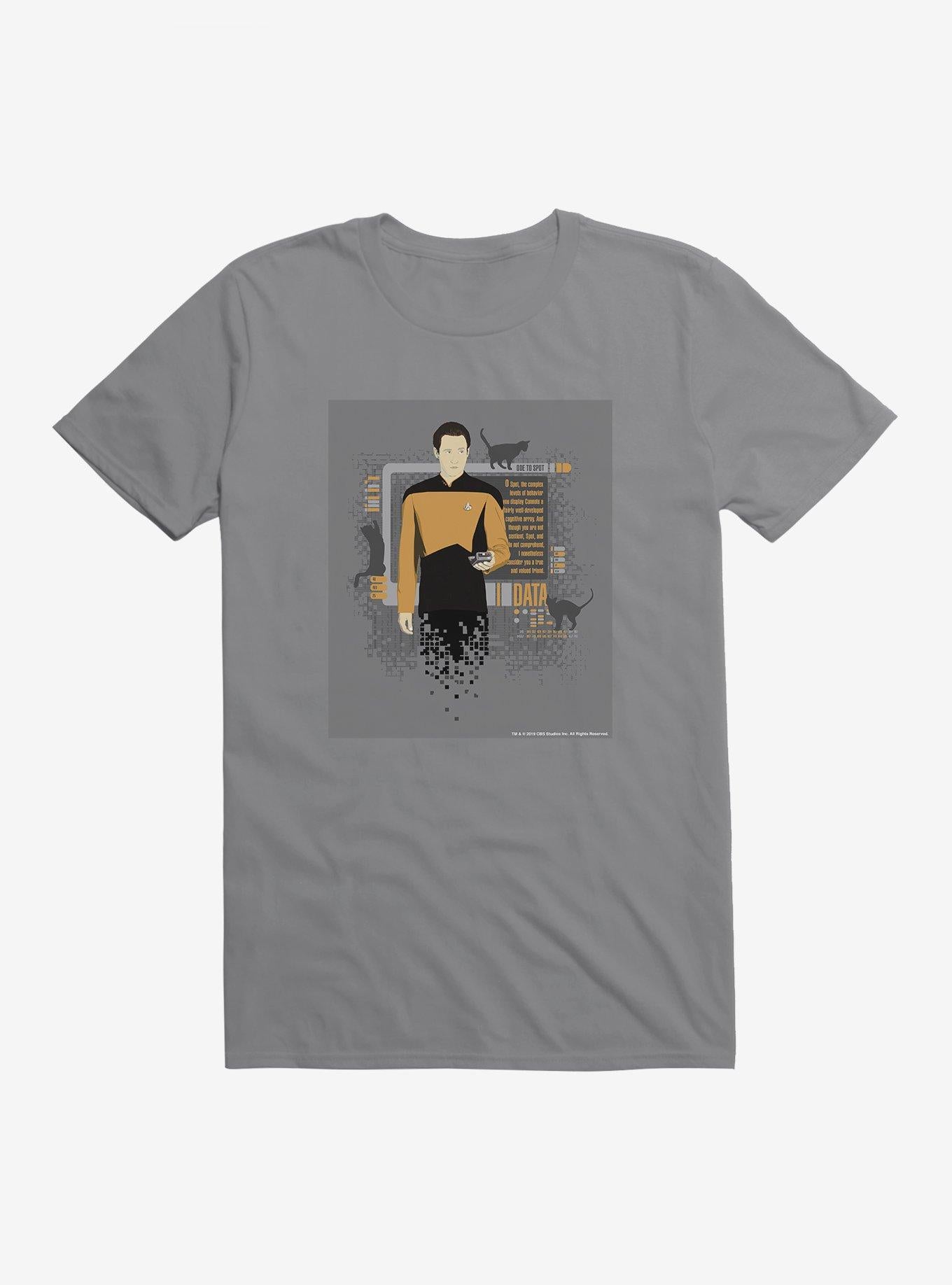 Star Trek TNG Data T-Shirt | Trending Graphic Tee For Fans