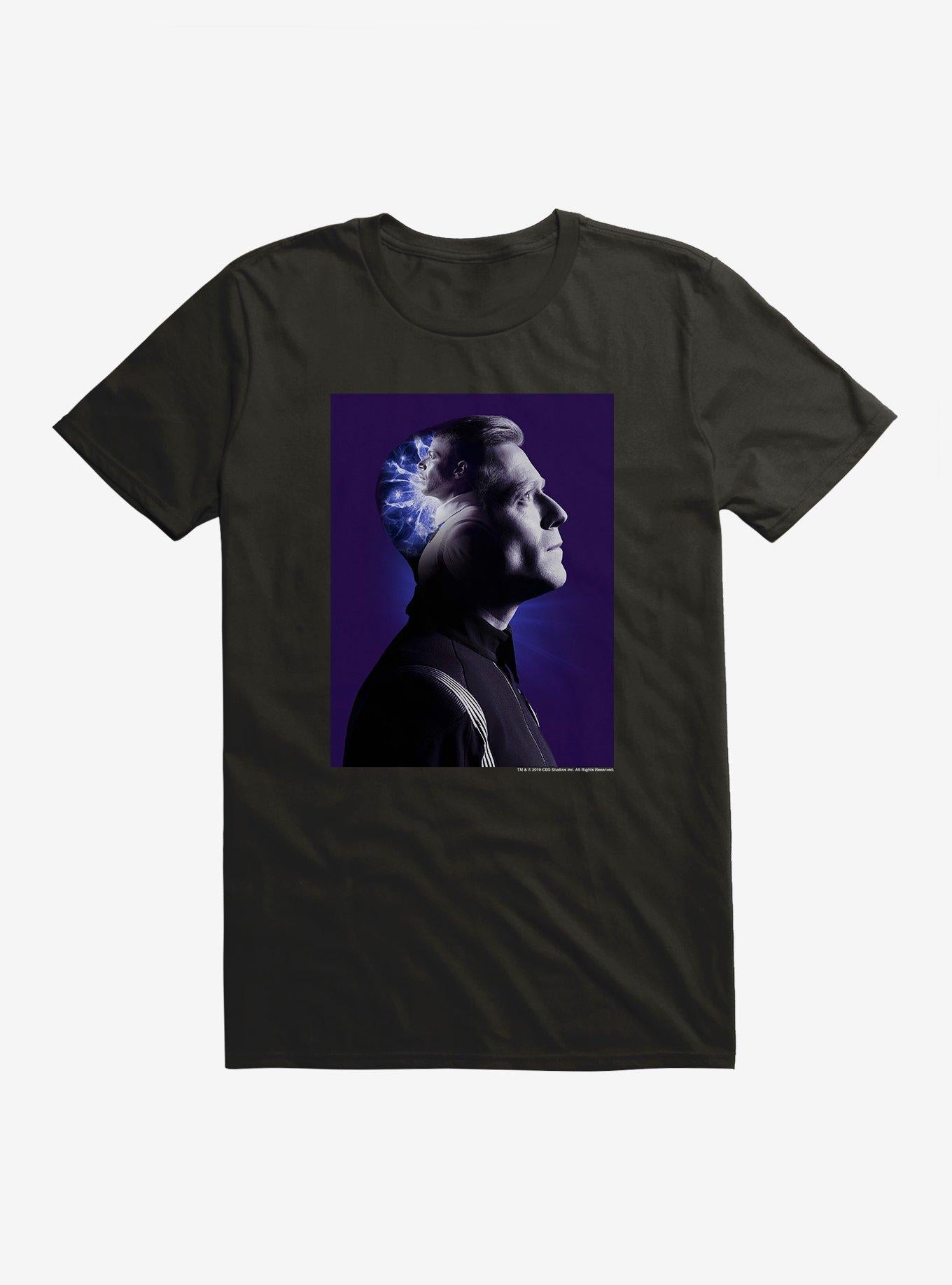 Star Trek Discovery Paul Stamets Side Profile T-Shirt | Trending Graphic Tee For Fans