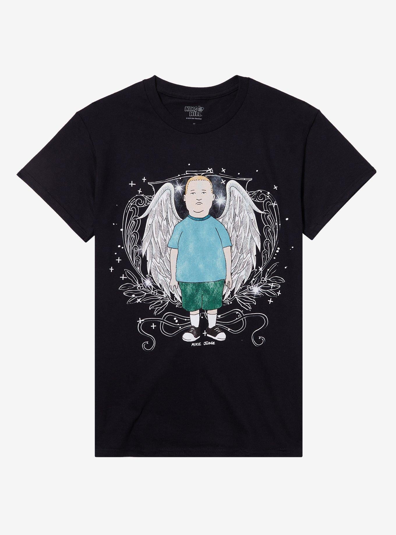 King Of The Hill Angel Bobby Relaxed Fit Girls T-Shirt | Trending Graphic Tee For Fans