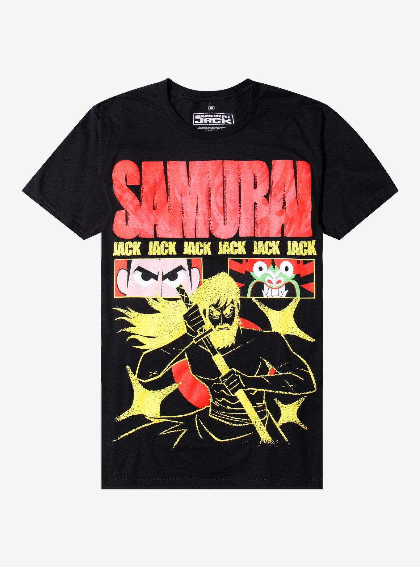 Samurai Jack Characters T-Shirt | Trending Graphic Tee For Fans