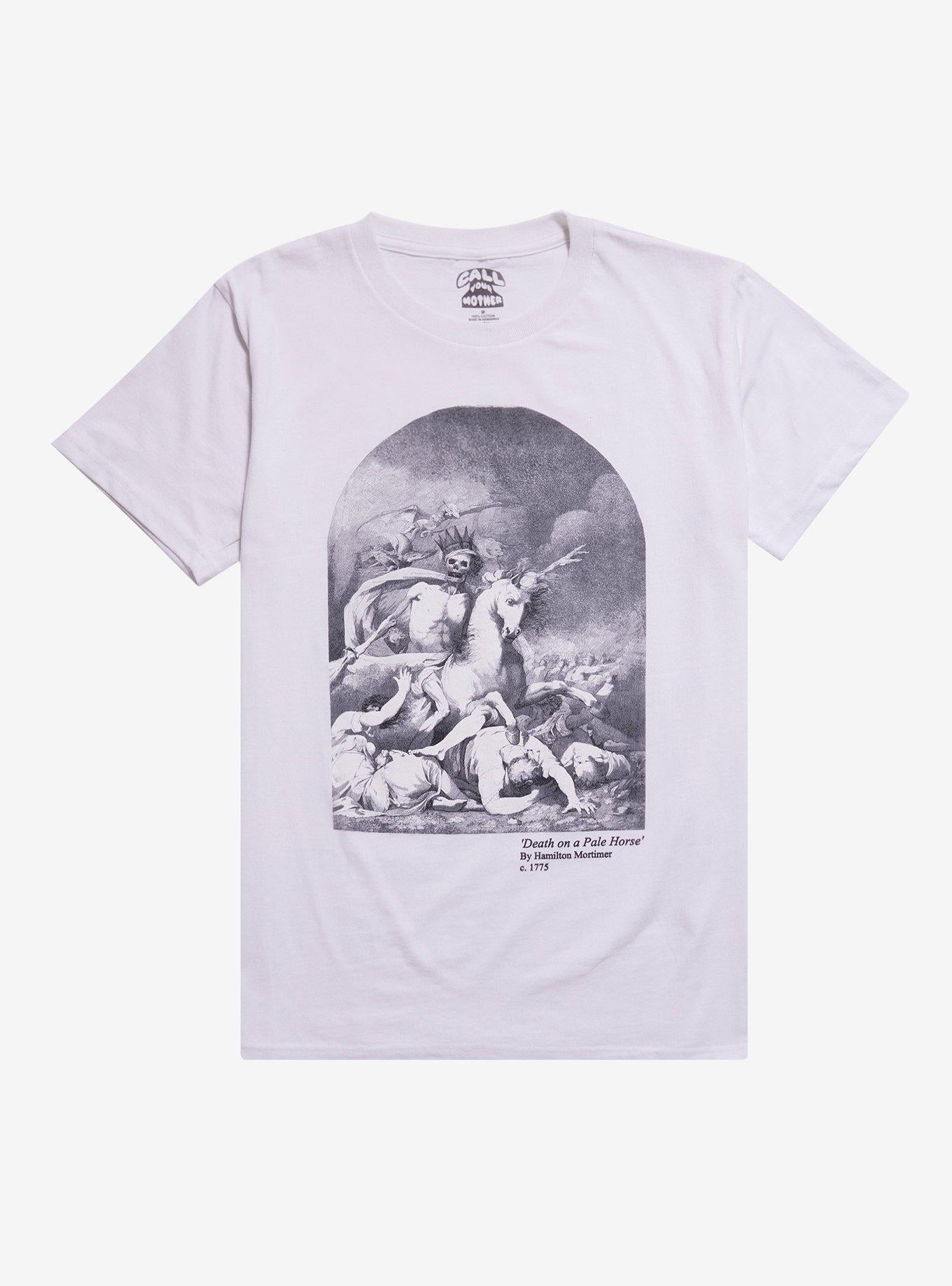 Death On A Pale Horse Hamilton Mortimer By Call Your Mother T-Shirt | Trending Graphic Tee For Fans