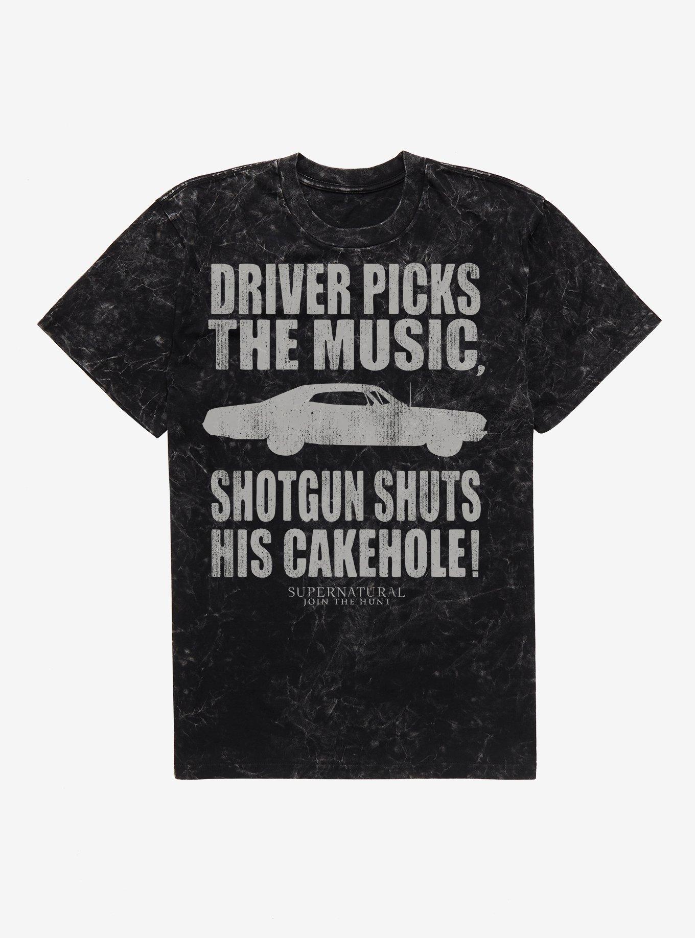Supernatural Driver Picks The Music Mineral Wash T-Shirt | Trending Graphic Tee For Fans