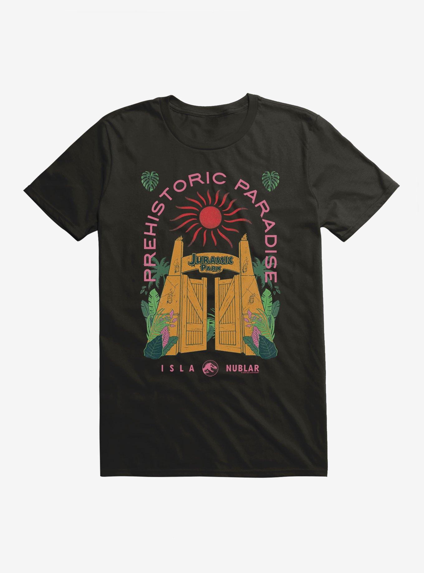 Jurassic Park Prehistoric Paradise T-Shirt | Trending Graphic Tee For Fans