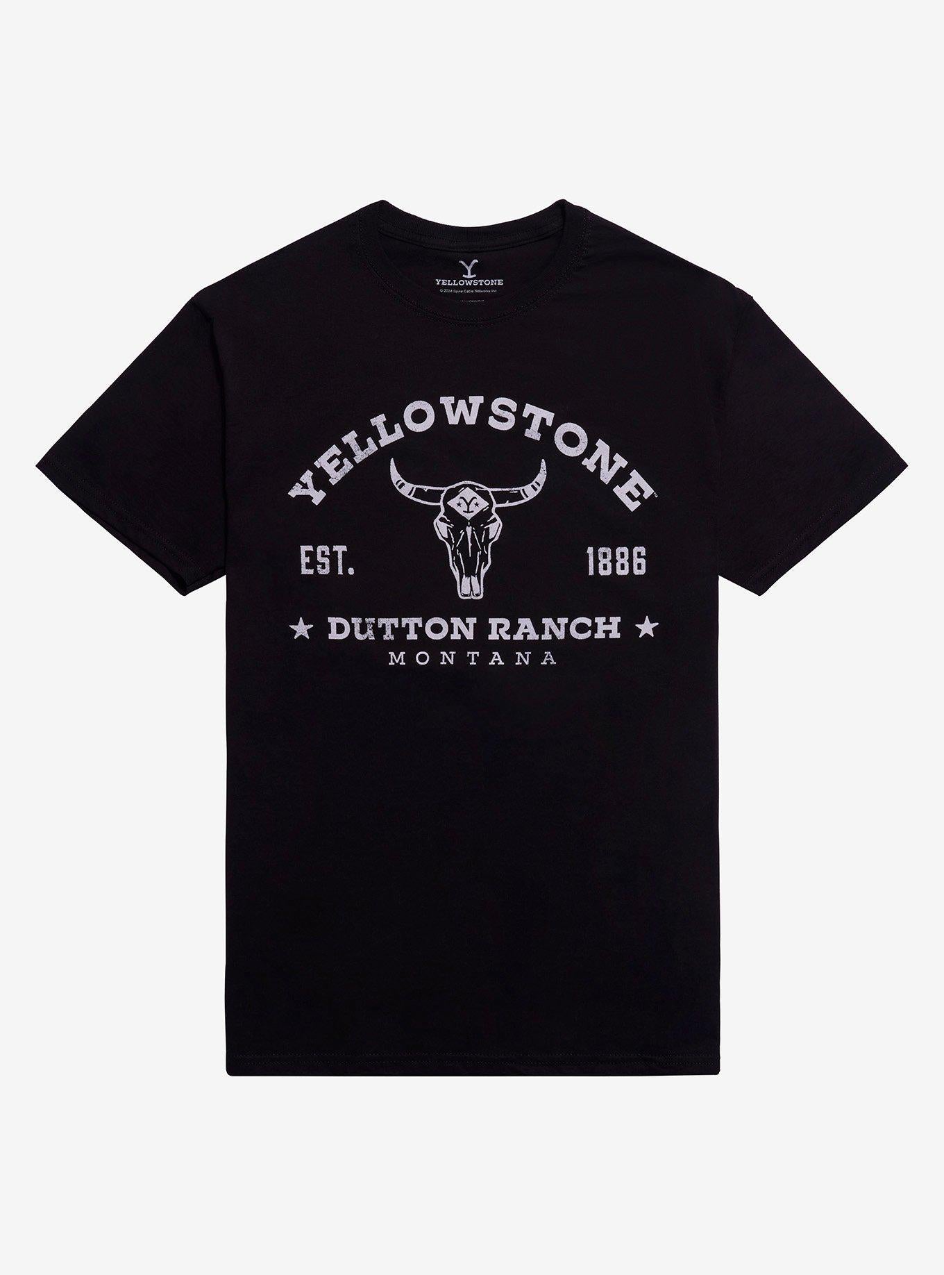 Yellowstone Dutton Ranch 1886 T-Shirt | Trending Graphic Tee For Fans