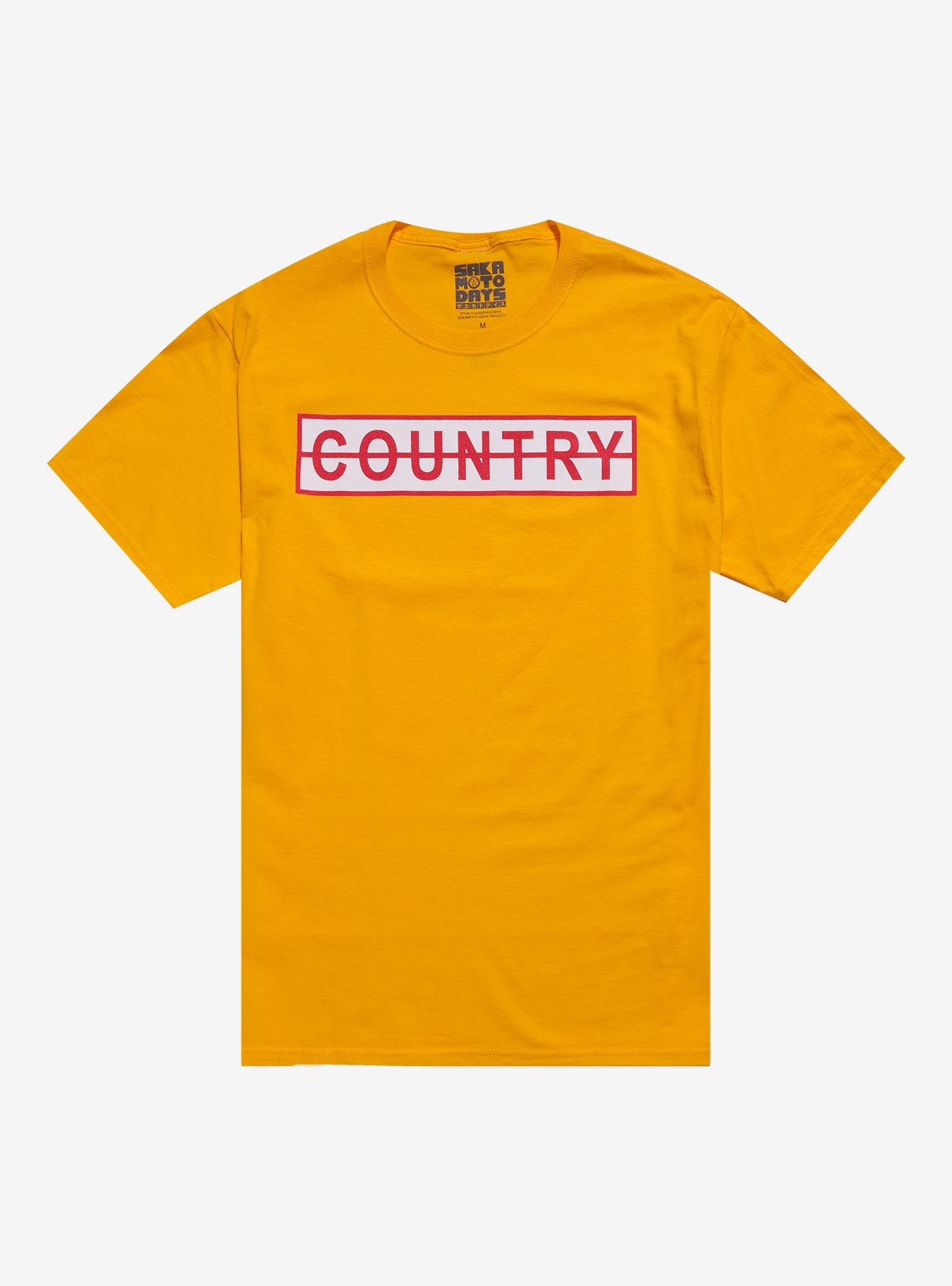 Sakamoto Days Taro Sakamoto Country T-Shirt | Trending Graphic Tee For Fans