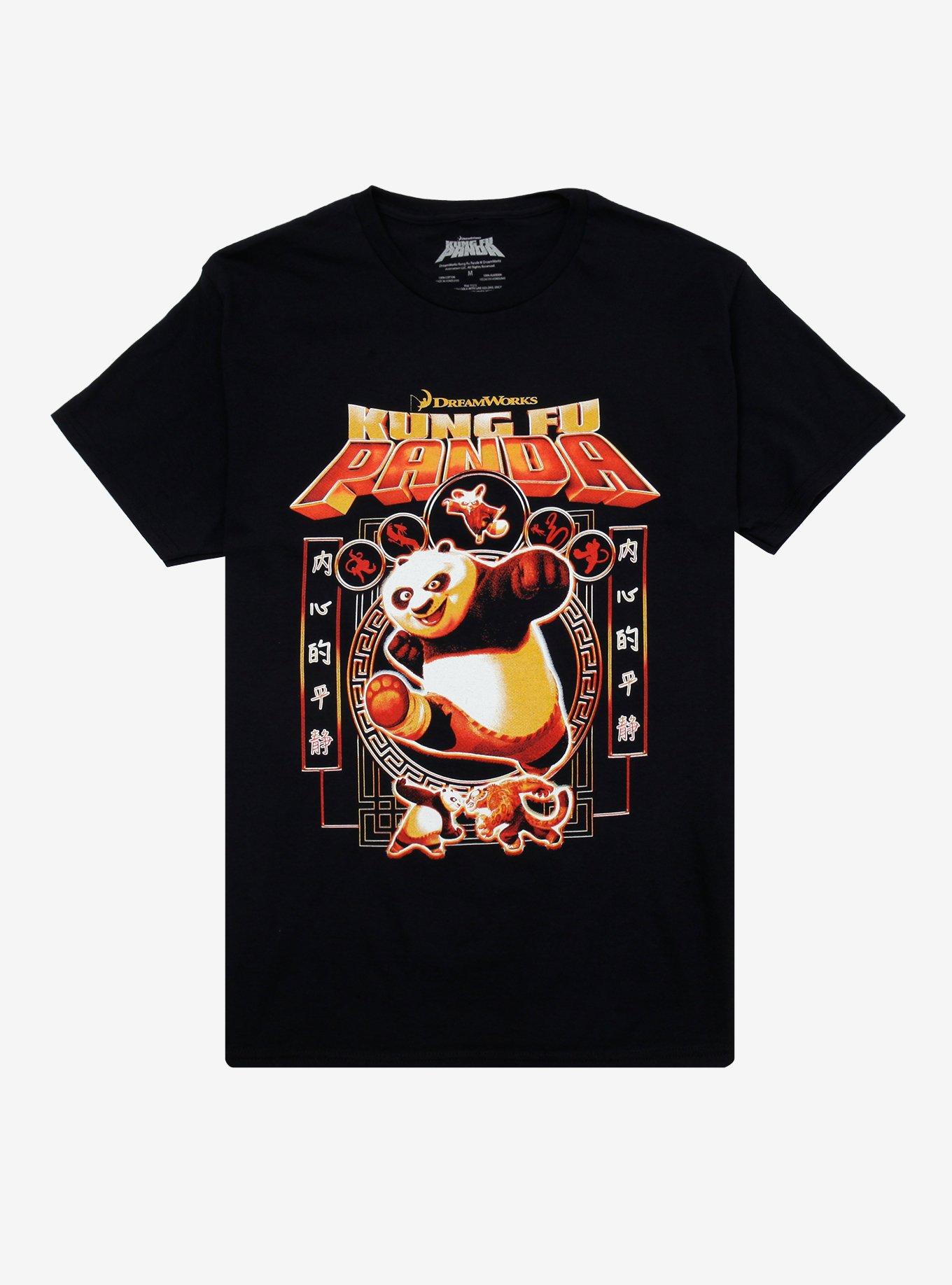 Kung Fu Panda Poster T-Shirt | Trending Graphic Tee For Fans