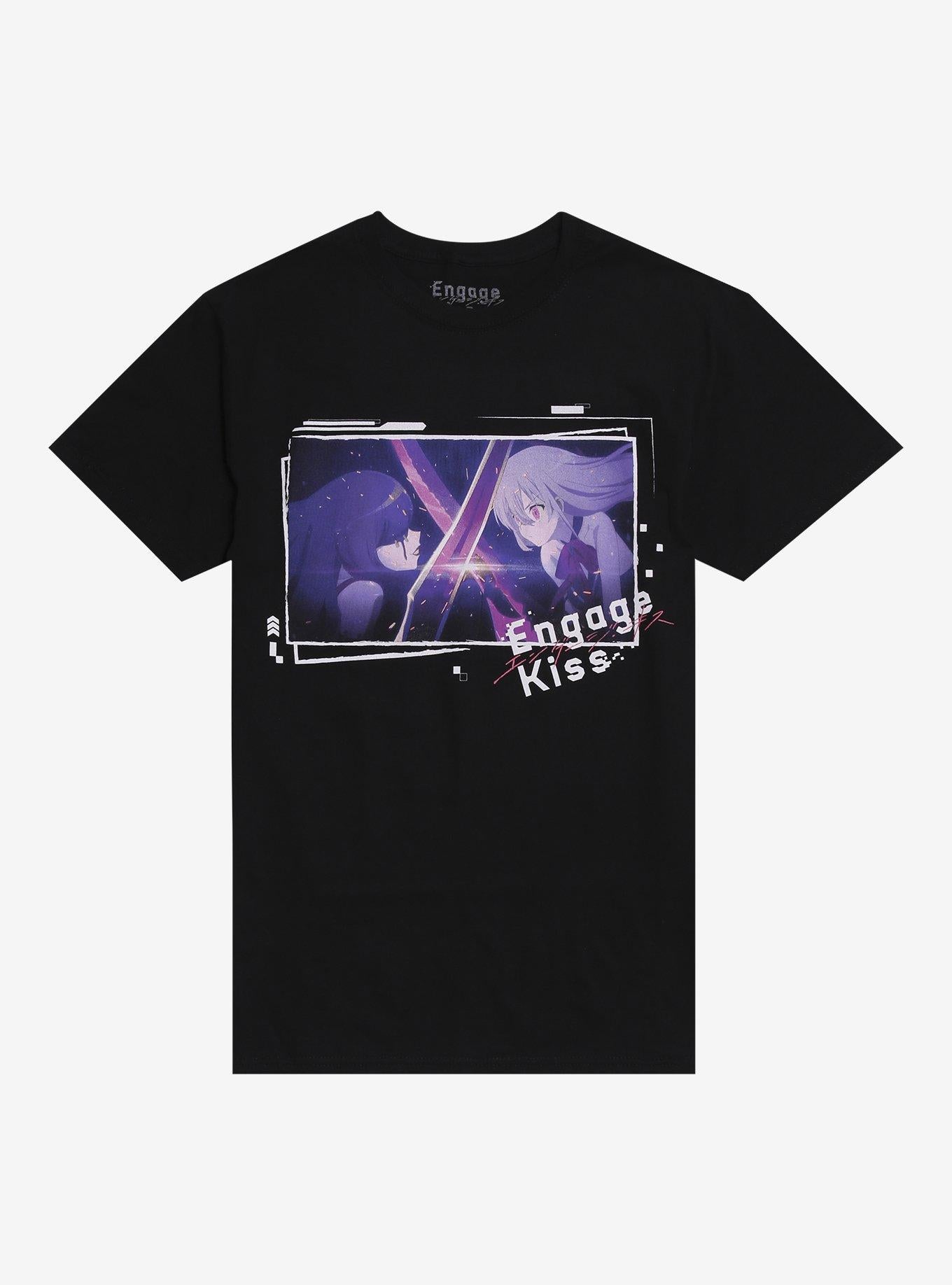 Engage Kiss Duo Swords Panel T-Shirt | Trending Graphic Tee For Fans