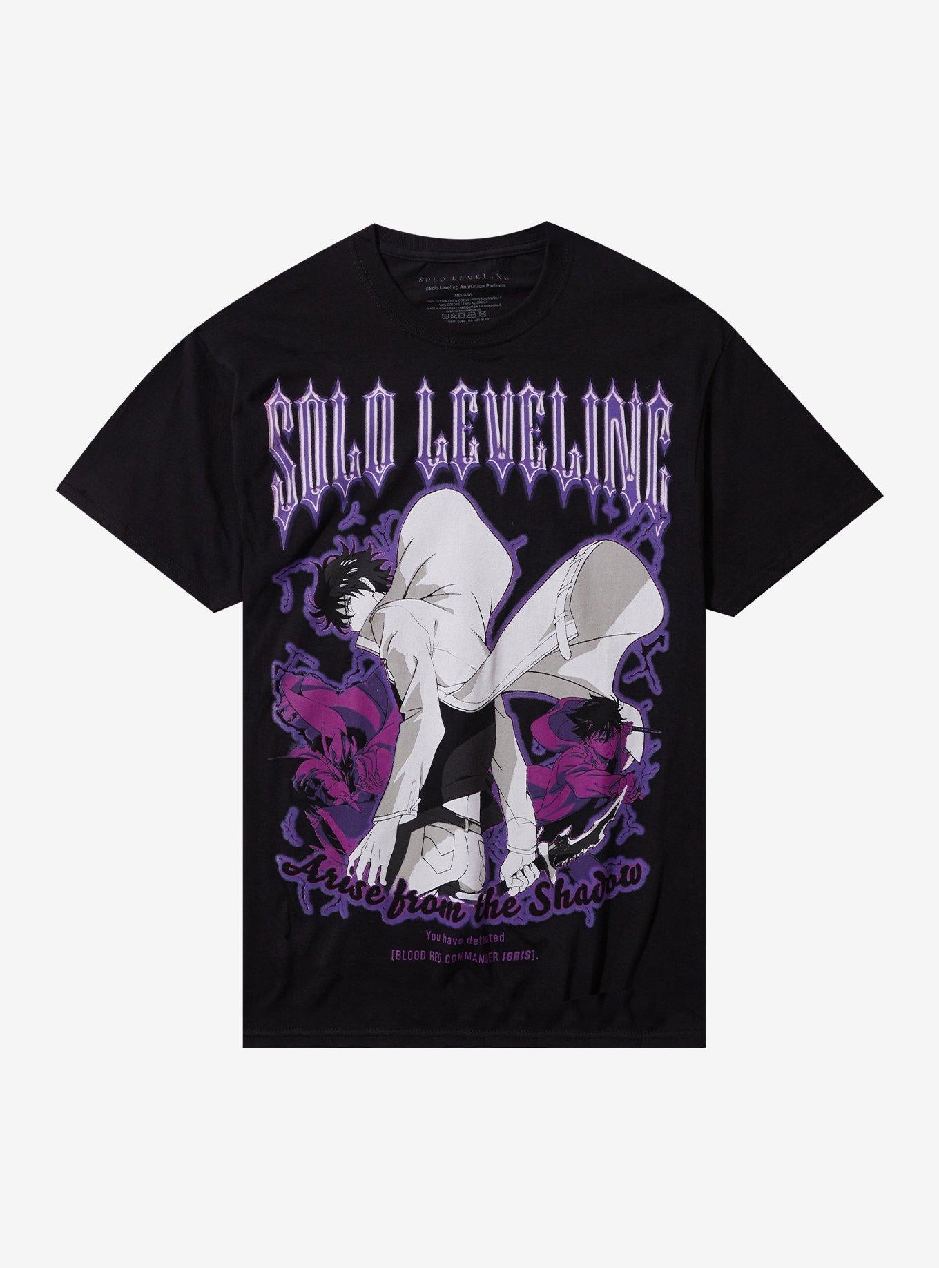 Solo Leveling Jinwoo Shadows T-Shirt | Trending Graphic Tee For Fans