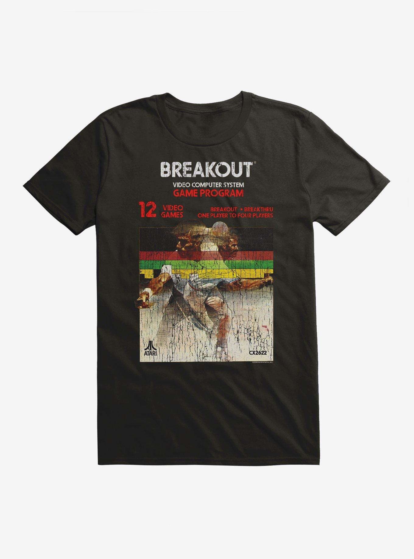 Atari Breakout Vintage Box Art T-Shirt | Trending Graphic Tee For Fans