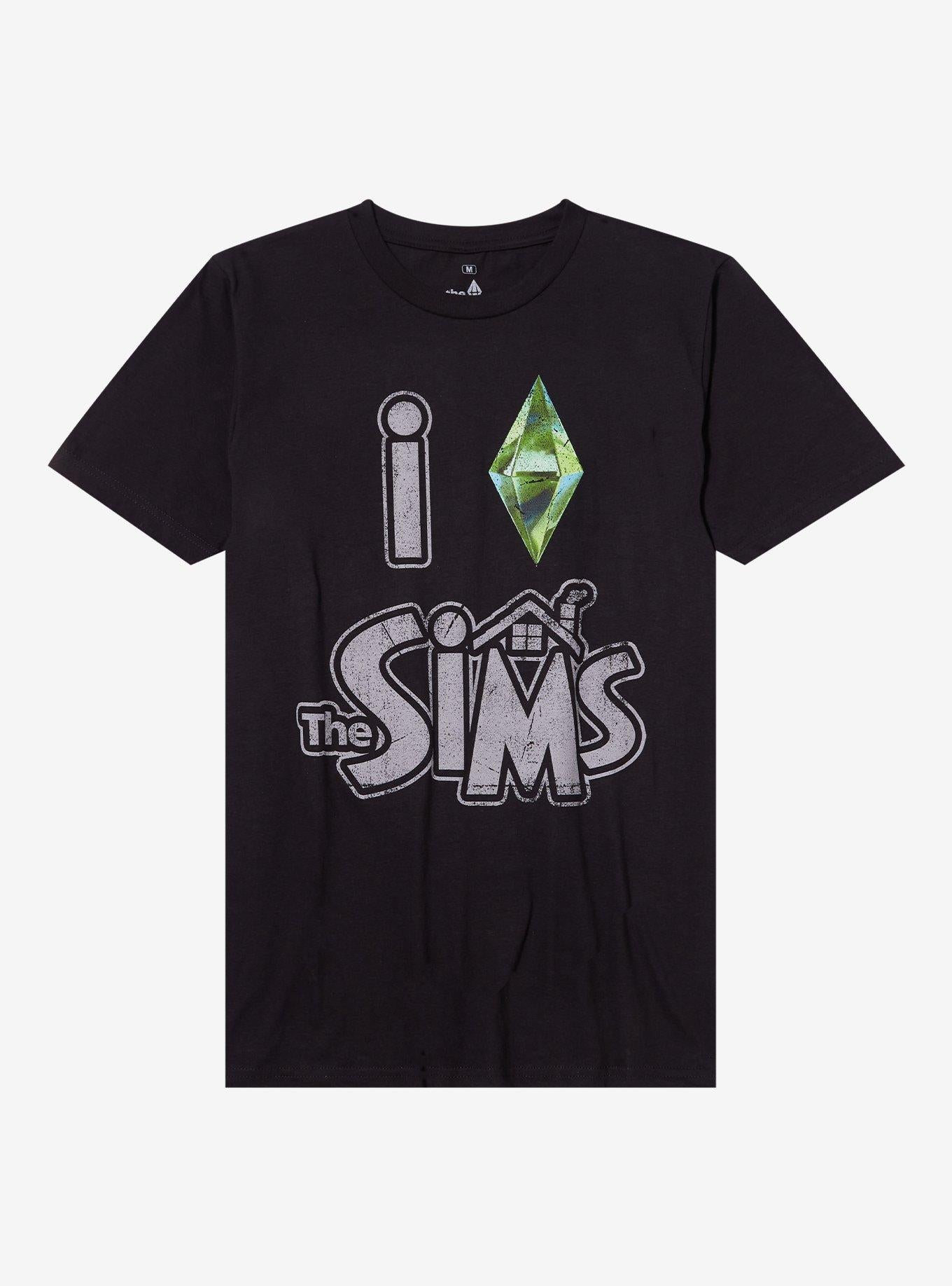 I Heart The Sims Relaxed Fit Girls T-Shirt | Trending Graphic Tee For Fans