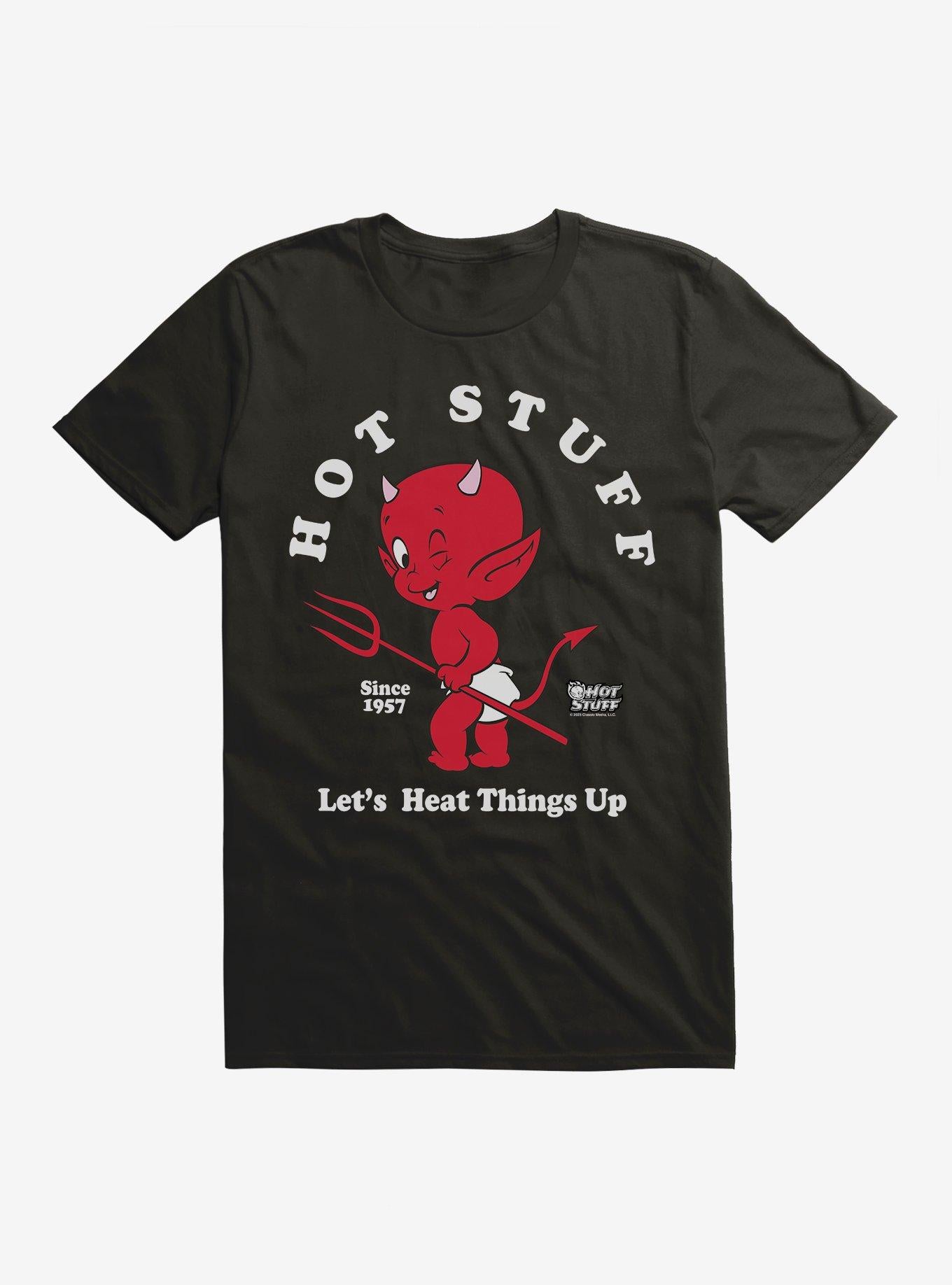 Hot Stuff Let's Heat Things Up T-Shirt | Trending Graphic Tee For Fans