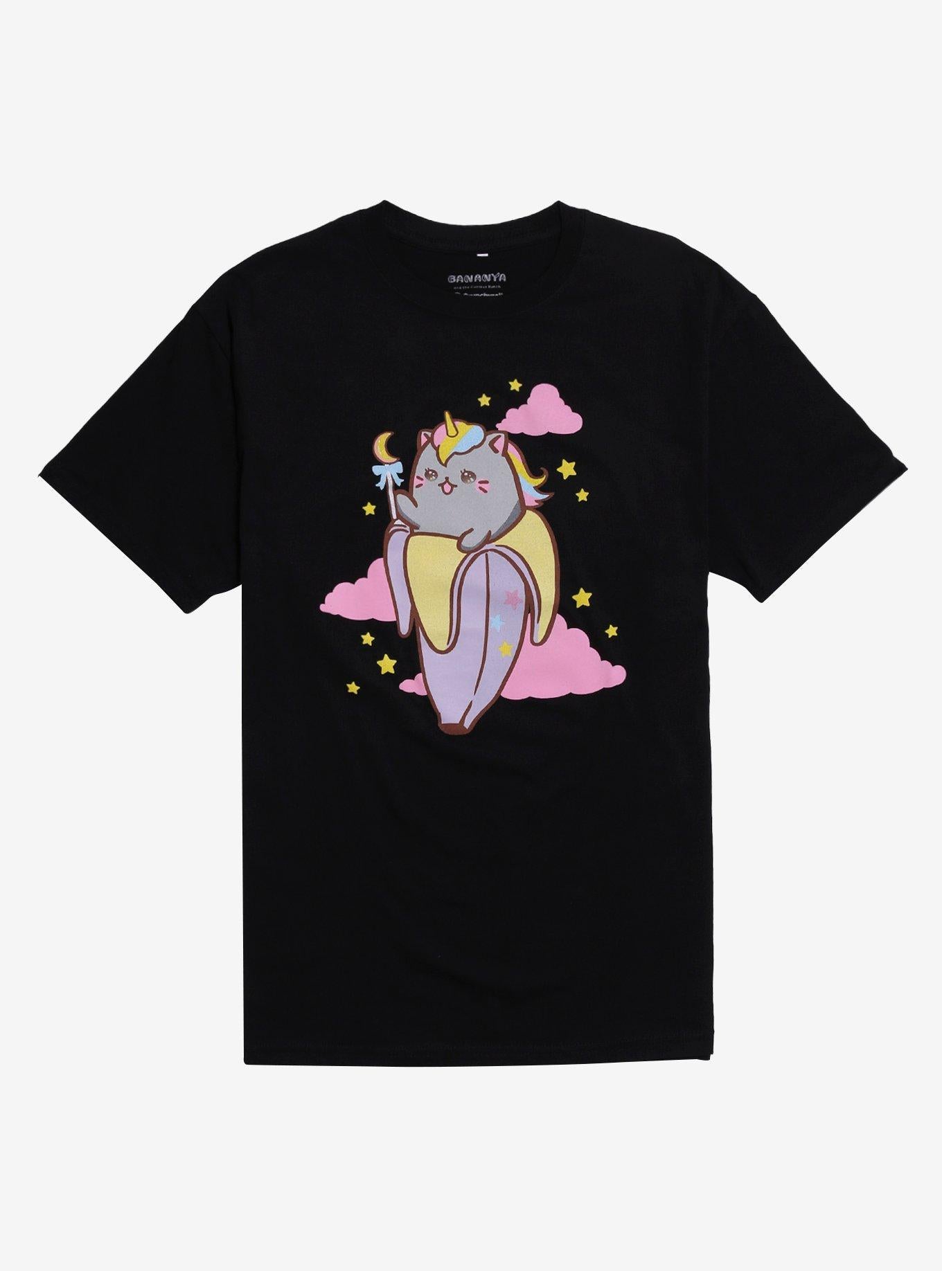 Bananya Rainbow Bananya Relaxed Fit Girls T-Shirt | Trending Graphic Tee For Fans