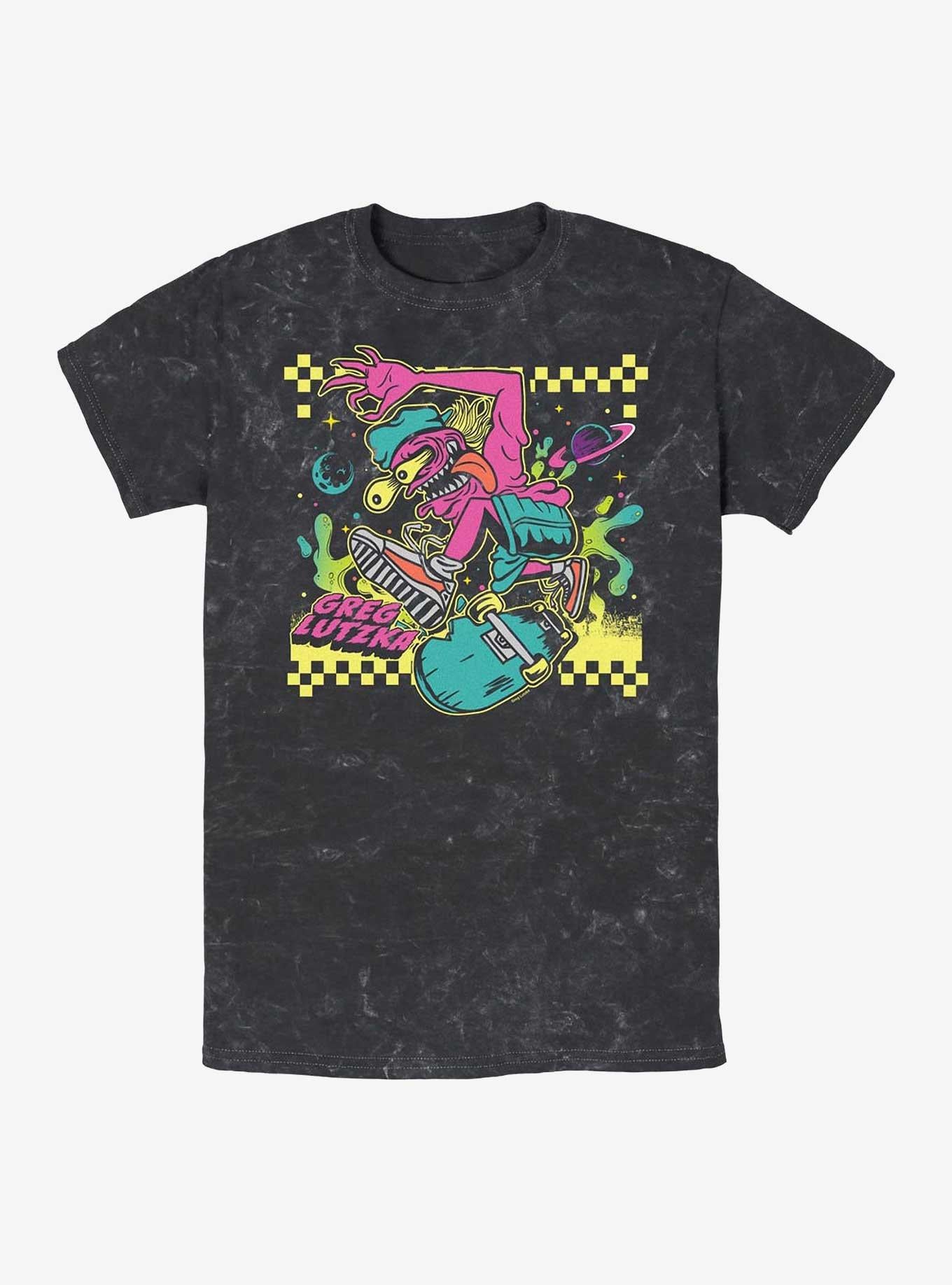 Greg Lutzka Pink Man Mineral Wash T-Shirt | Trending Graphic Tee For Fans