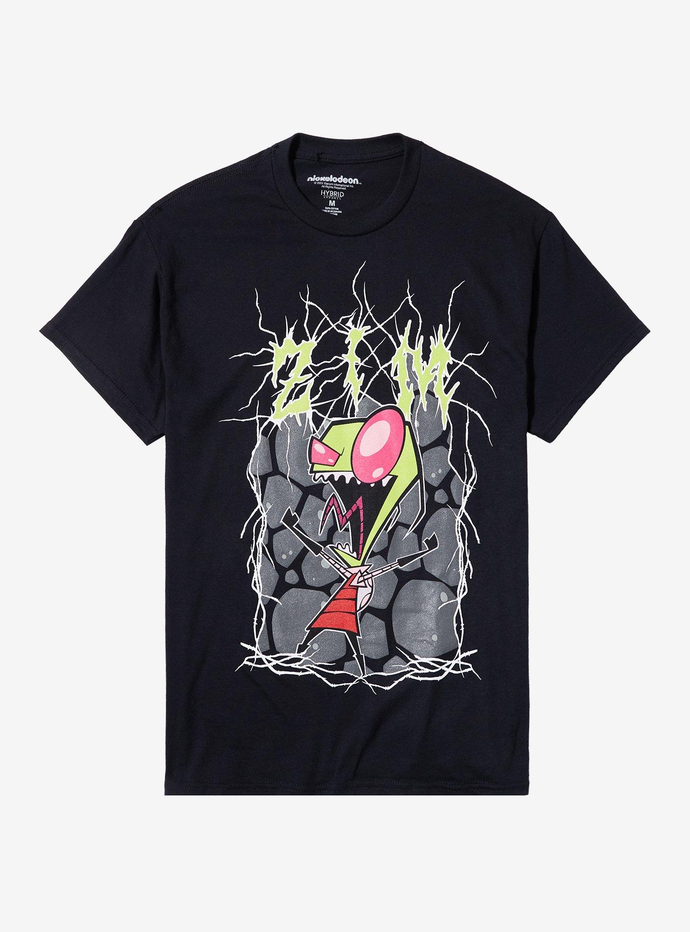 Invader Zim Rock Metal T-Shirt | Trending Graphic Tee For Fans