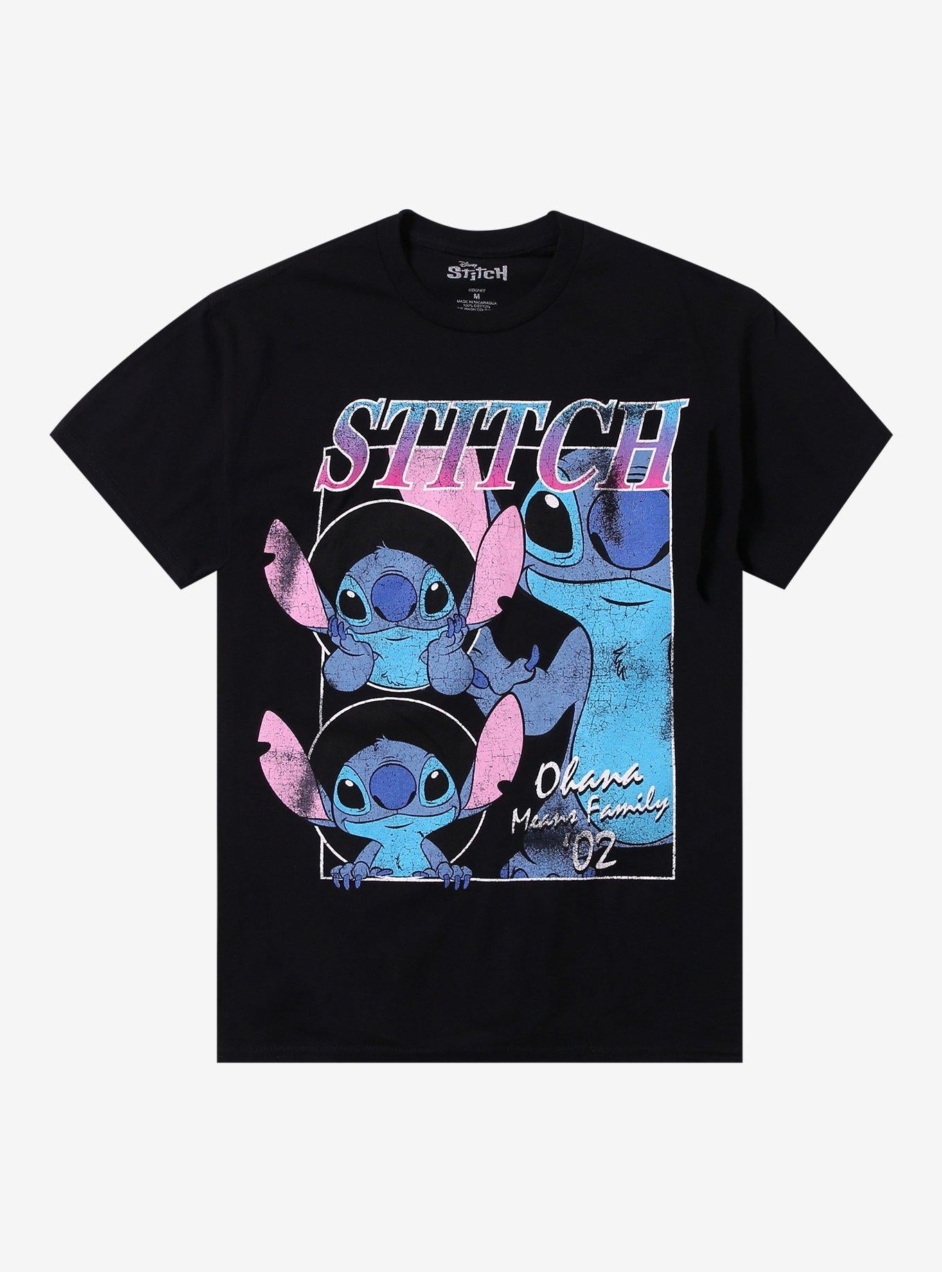 Disney Stitch Collage T-Shirt | Trending Graphic Tee For Fans