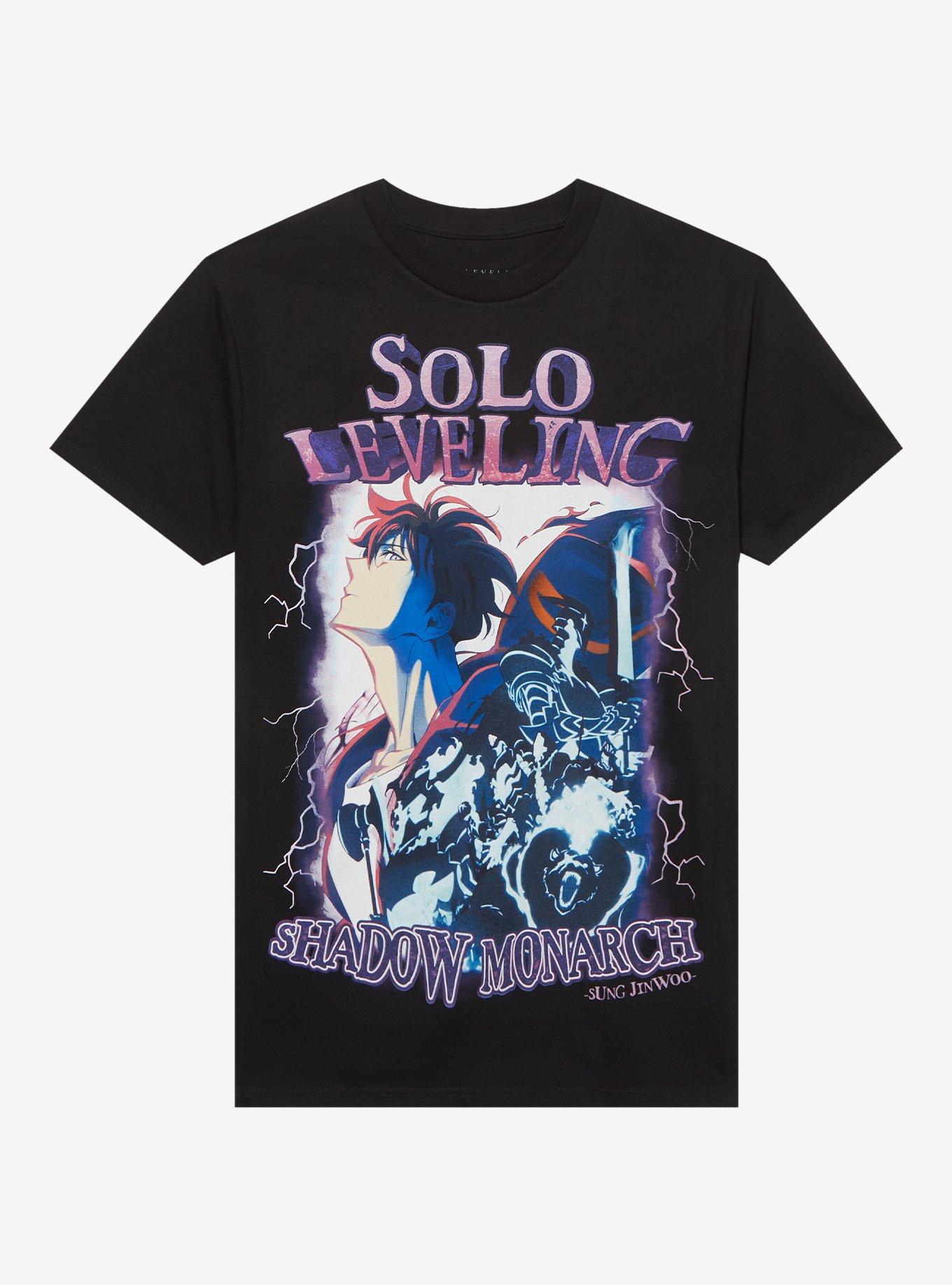 Solo Leveling Jinwoo Shadow Monarch T-Shirt | Trending Graphic Tee For Fans