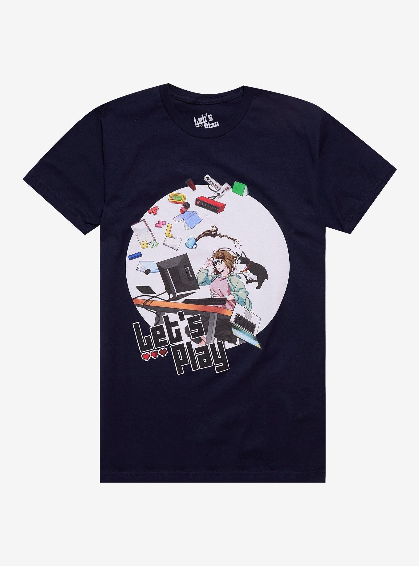 Let's Play Sam Circle Portrait T-Shirt | Trending Graphic Tee For Fans