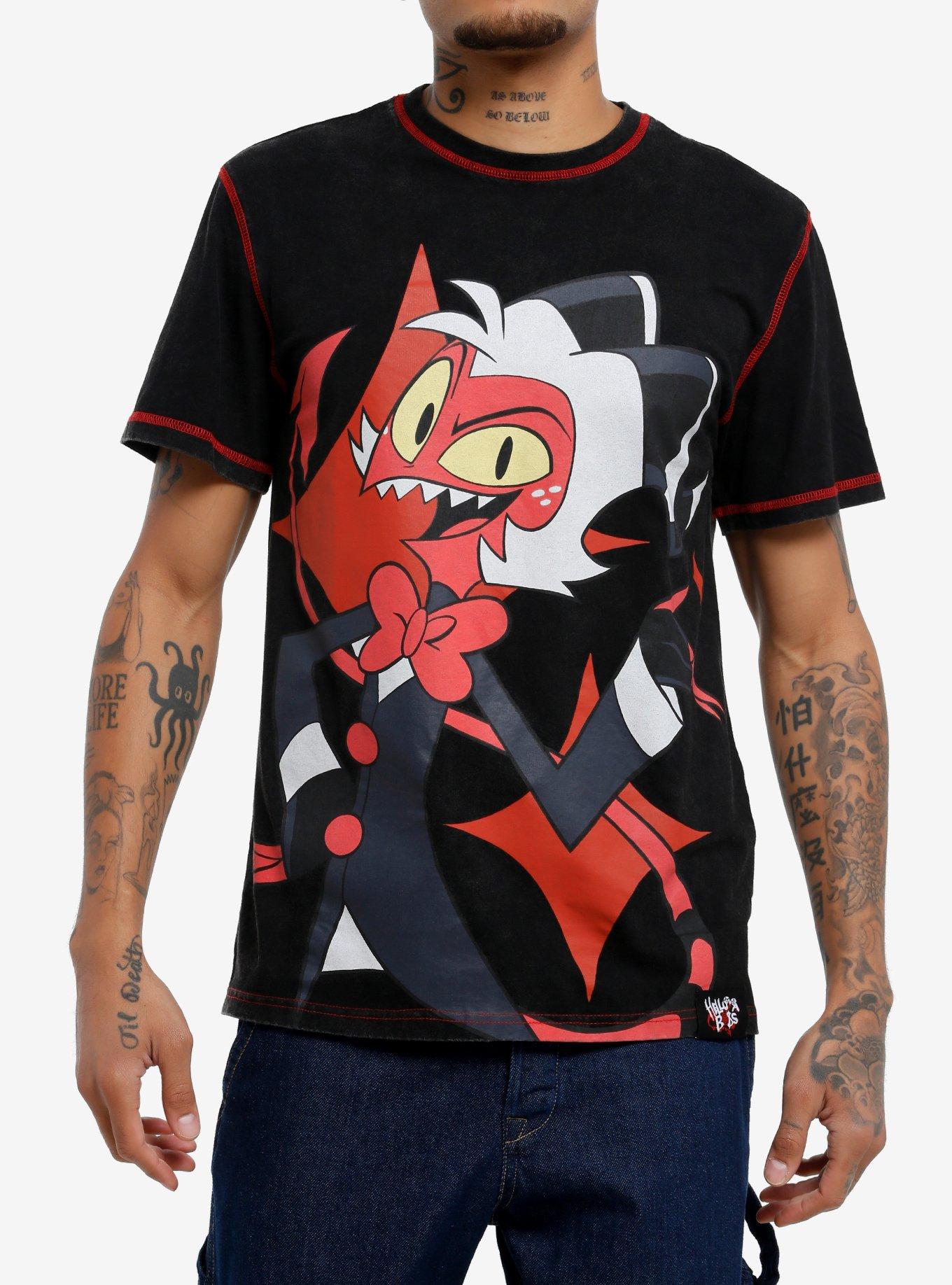 Helluva Boss Moxxie Jumbo Print T-Shirt | Trending Graphic Tee For Fans