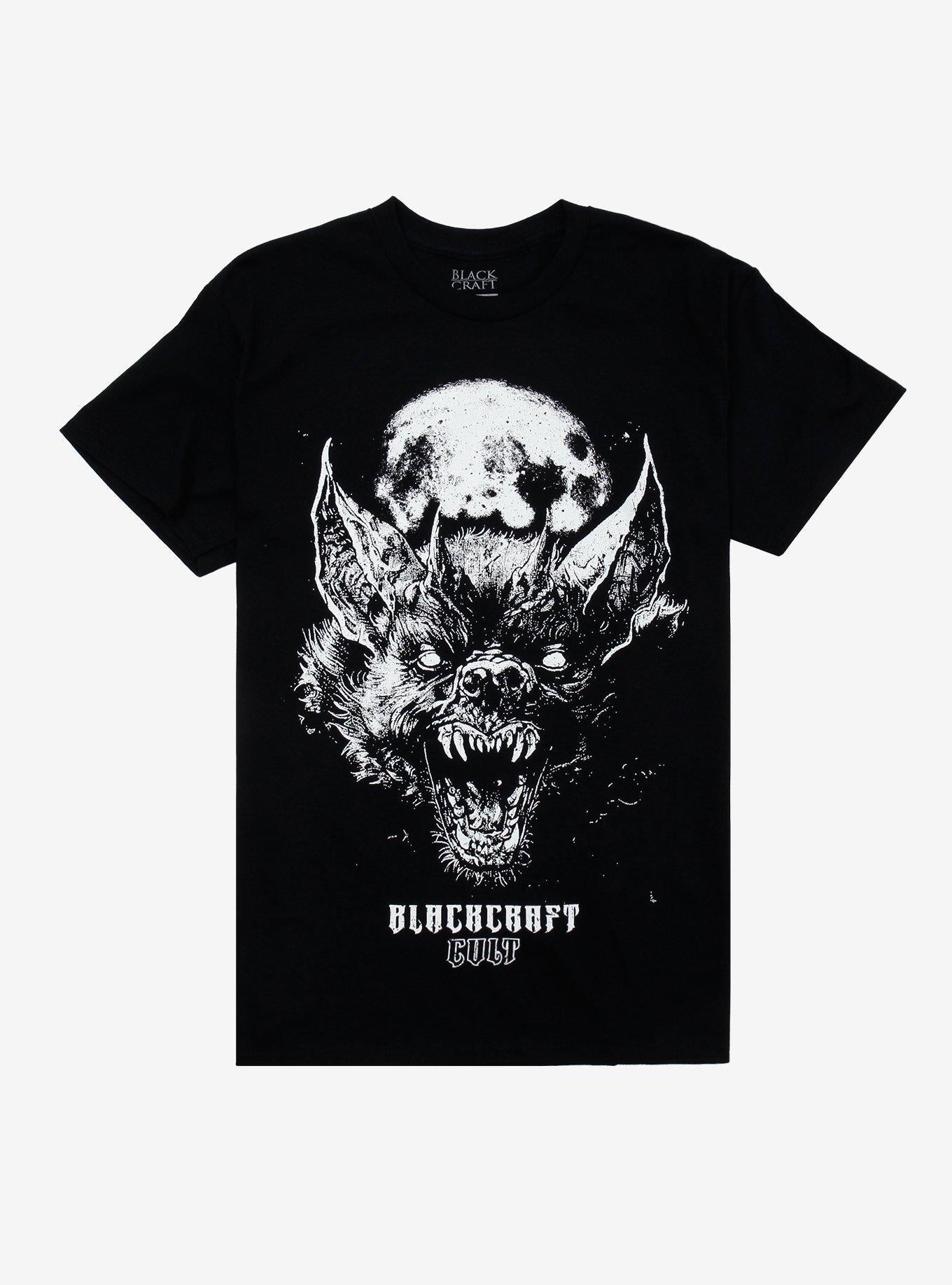 BlackCraft Snarling Bat T-Shirt | Trending Graphic Tee For Fans
