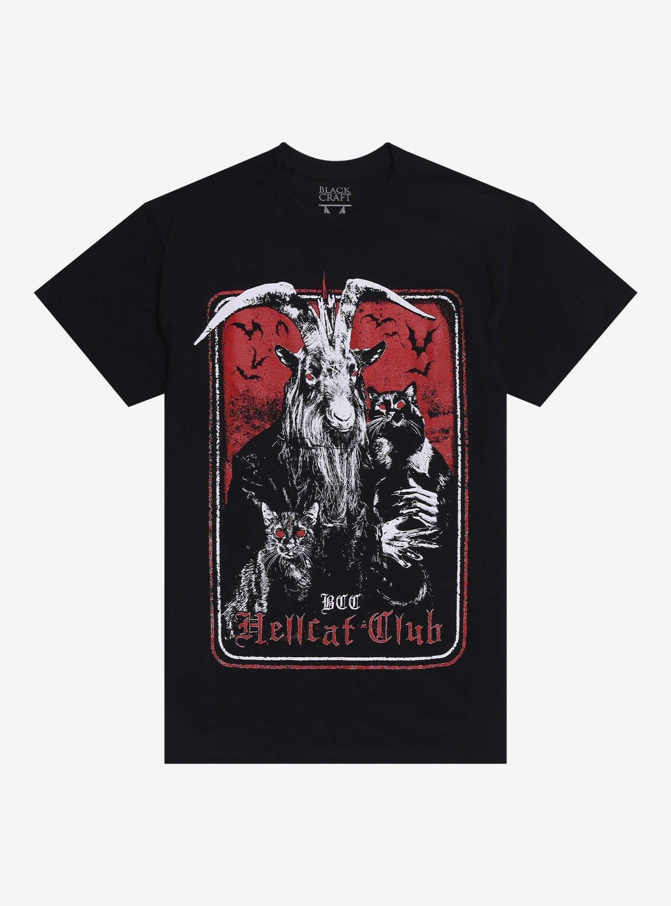 BlackCraft Hellcat Club T-Shirt | Trending Graphic Tee For Fans