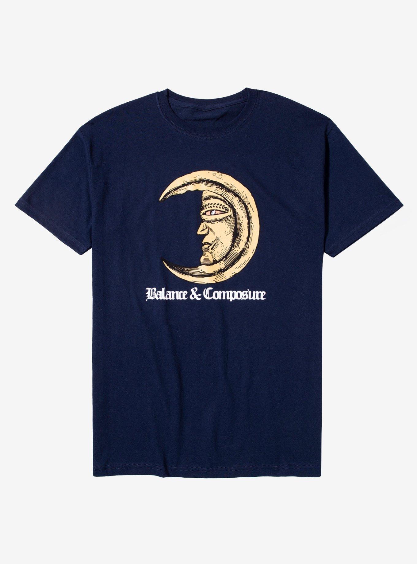Balance And Composure Moon Logo T-Shirt | Trending Graphic Tee For Fans