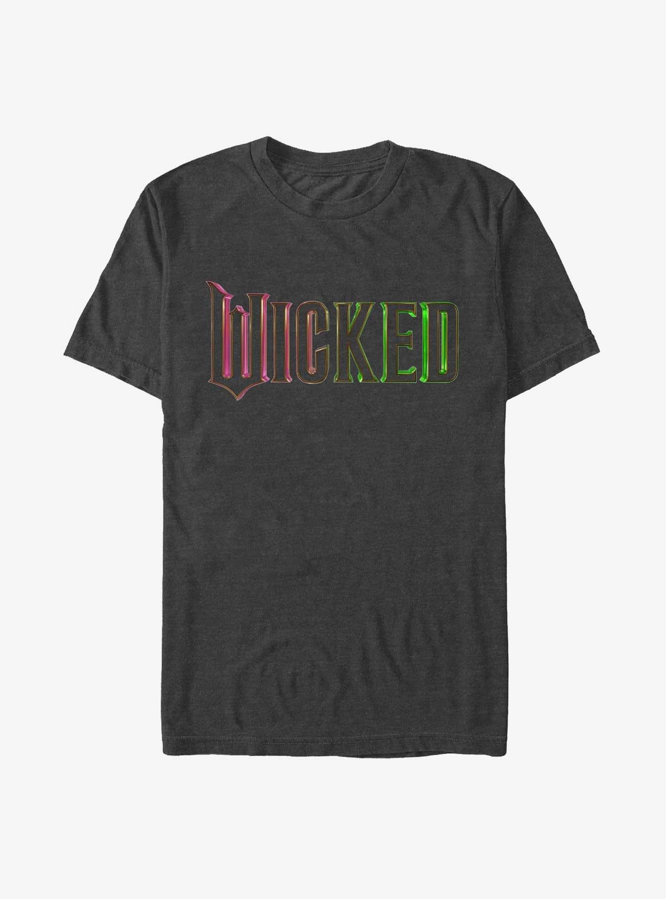 Wicked Pink And Green Logo Big & Tall T-Shirt | Trending Graphic Tee For Fans