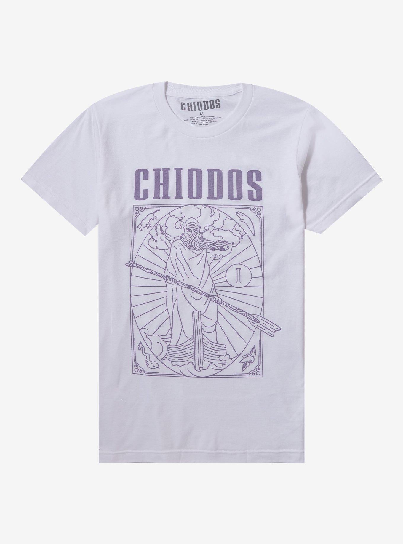 Chiodos Tarot Card Boyfriend Fit Girls T-Shirt | Trending Graphic Tee For Fans