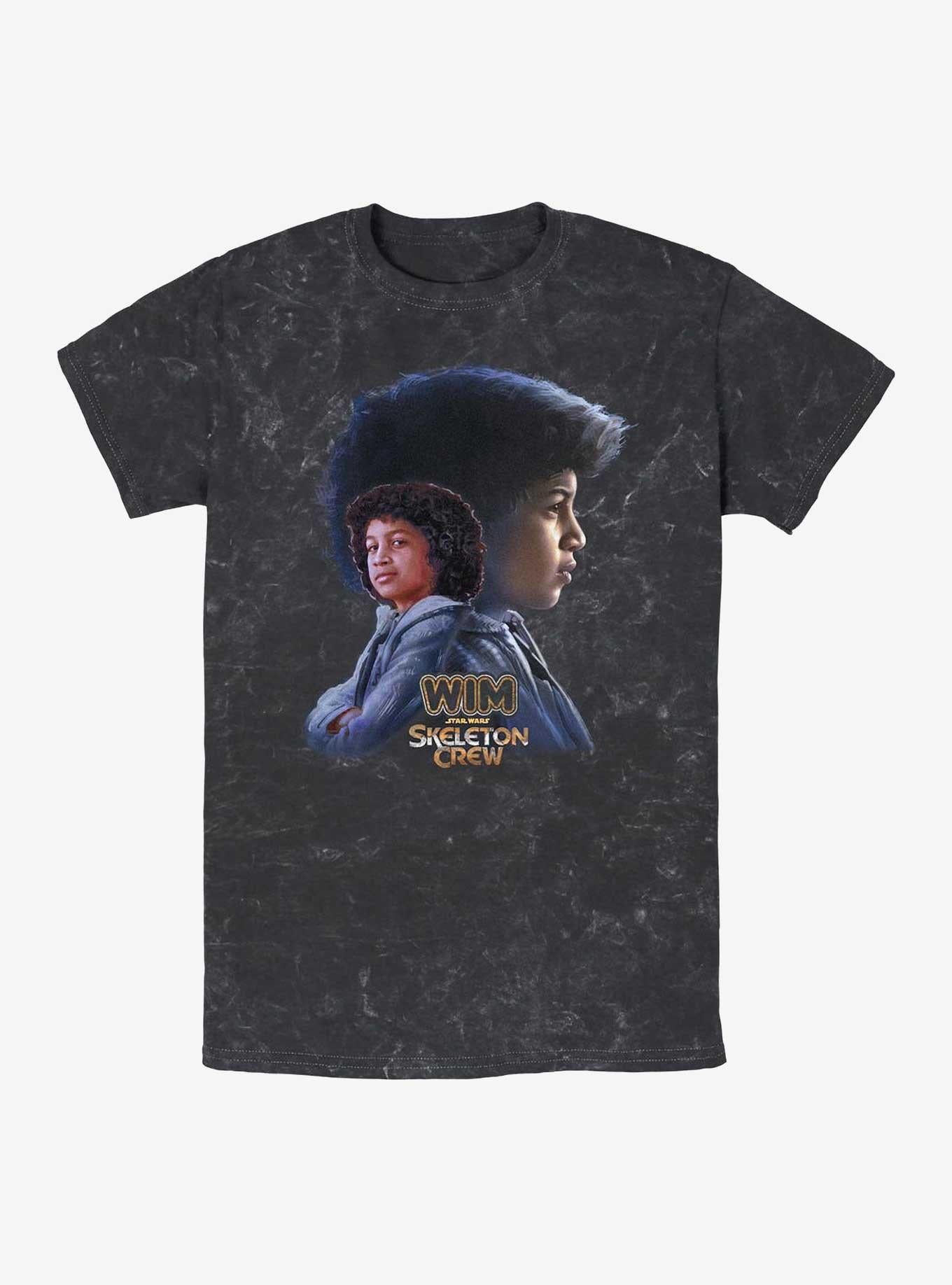 Skeleton Crew Just Wim Mineral Wash T-Shirt | Trending Graphic Tee For Fans