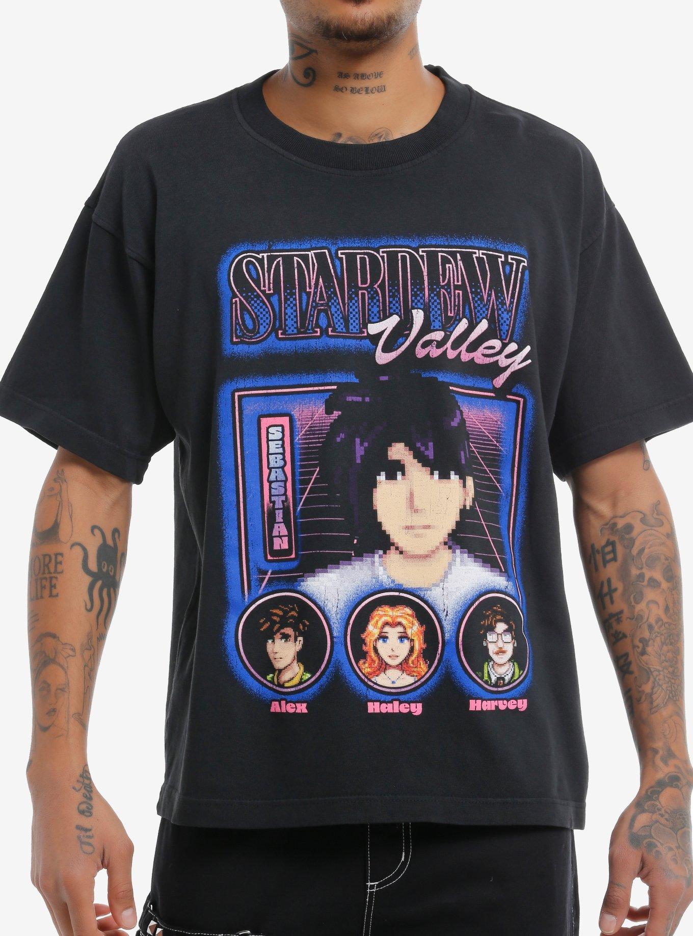 Stardew Valley Character Portraits Oversized T-Shirt | Trending Graphic Tee For Fans