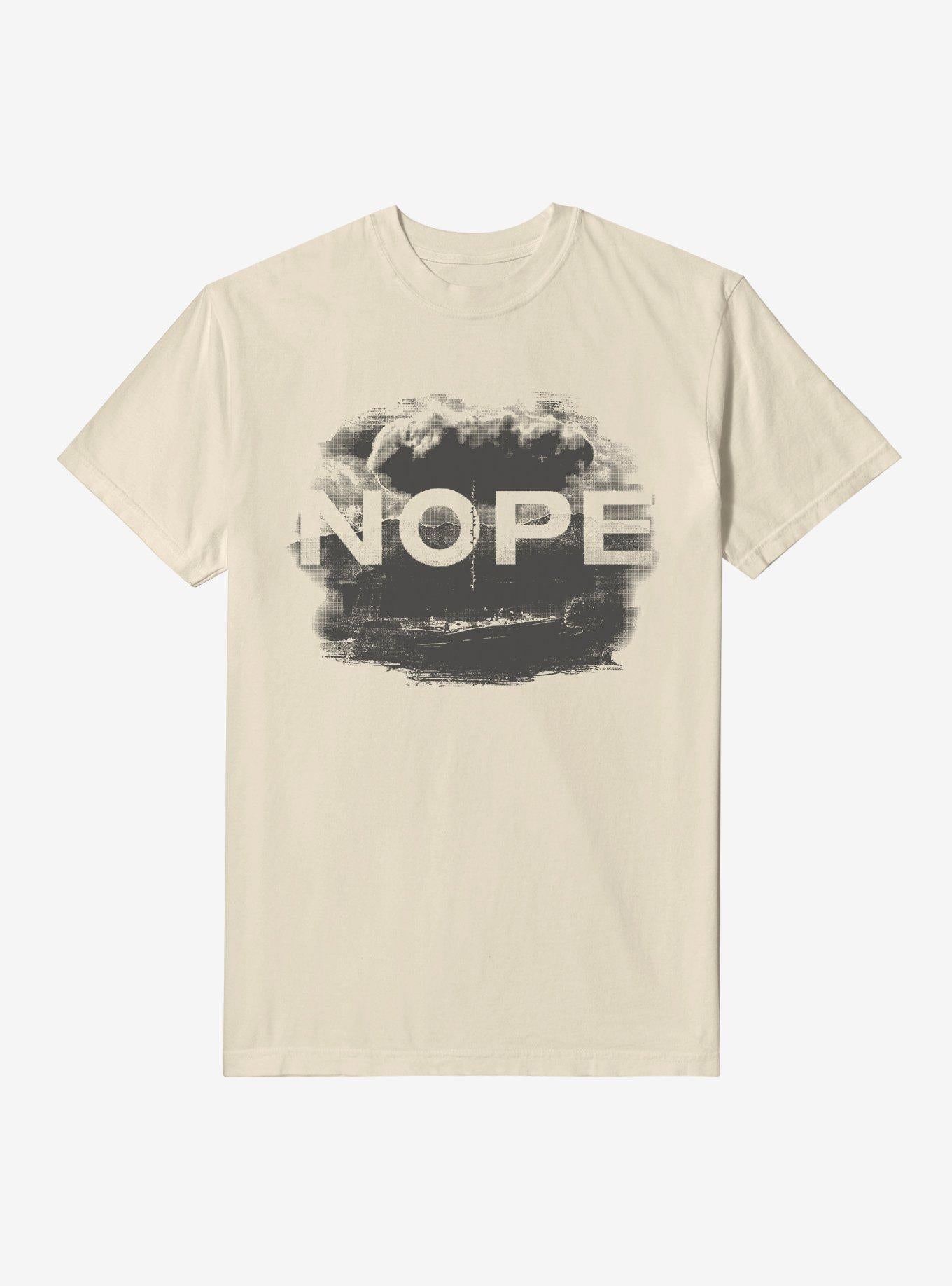 Nope Flying Object Garment Dye T-Shirt | Trending Graphic Tee For Fans