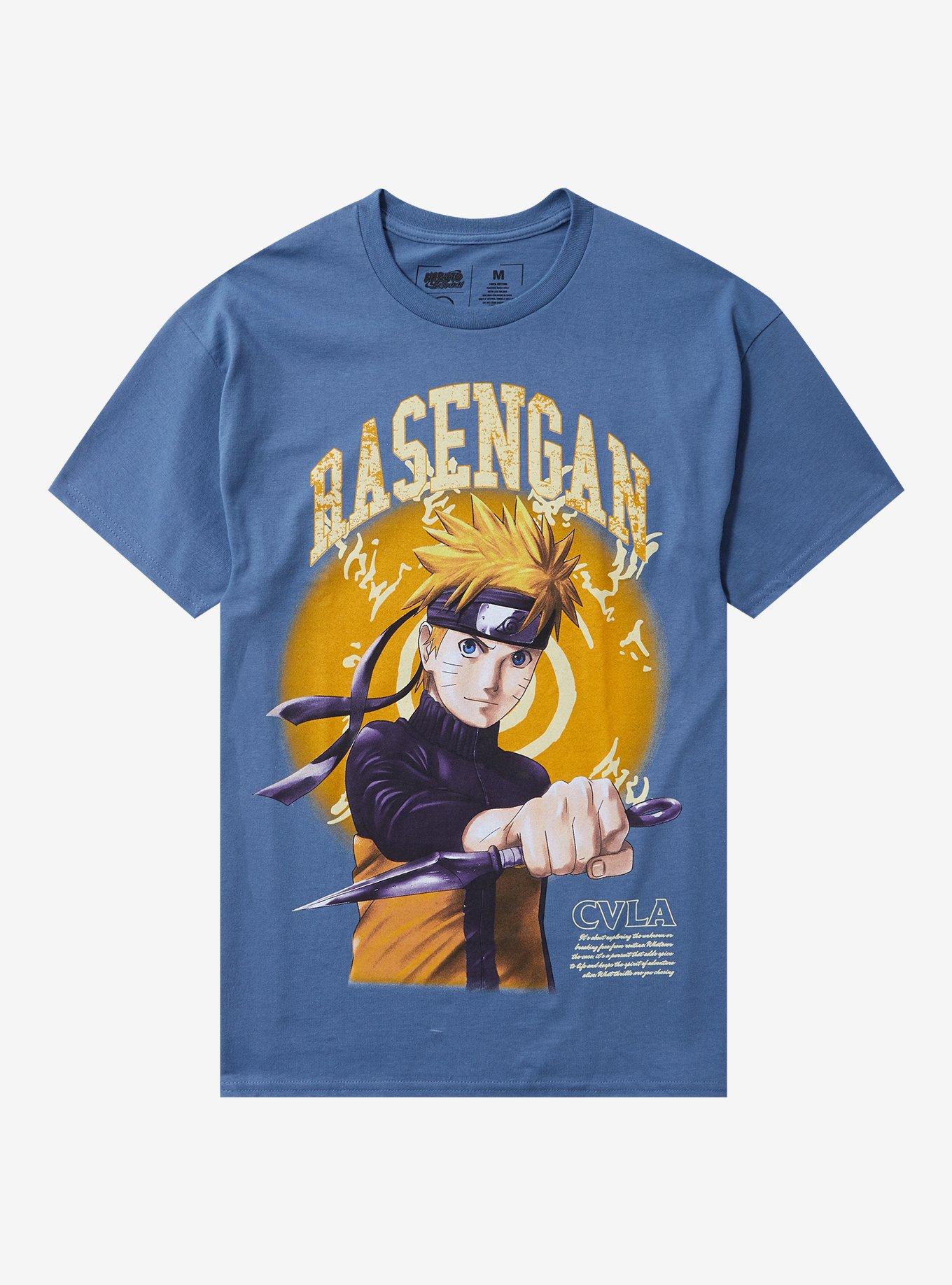CVLA X Naruto Shippuden Rasengan T-Shirt | Trending Graphic Tee For Fans