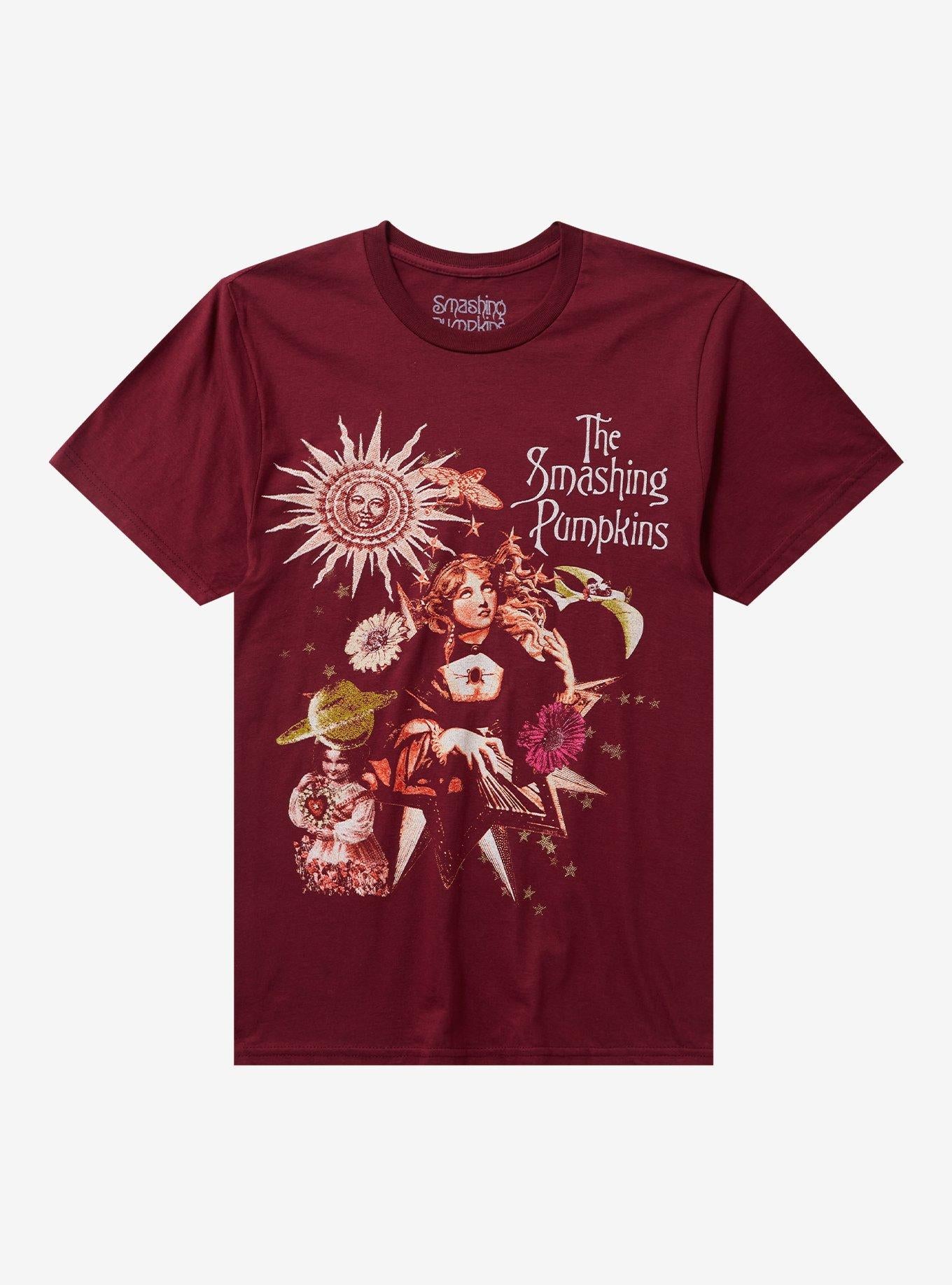 Smashing Pumpkins Infinite Sadness World Tour Girls T-Shirt | Trending Graphic Tee For Fans