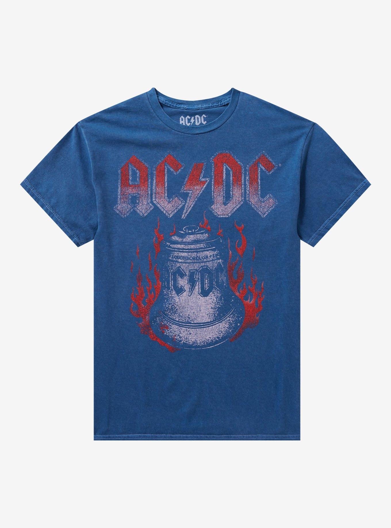 AC DC Hells Bells Pigment-Dyed T-Shirt | Trending Graphic Tee For Fans