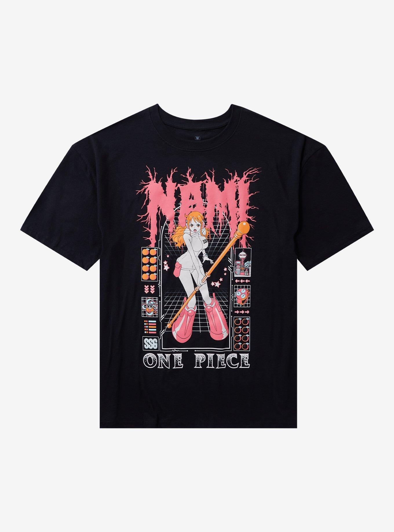 One Piece Nami Egghead Electric Girls T-Shirt | Trending Graphic Tee For Fans