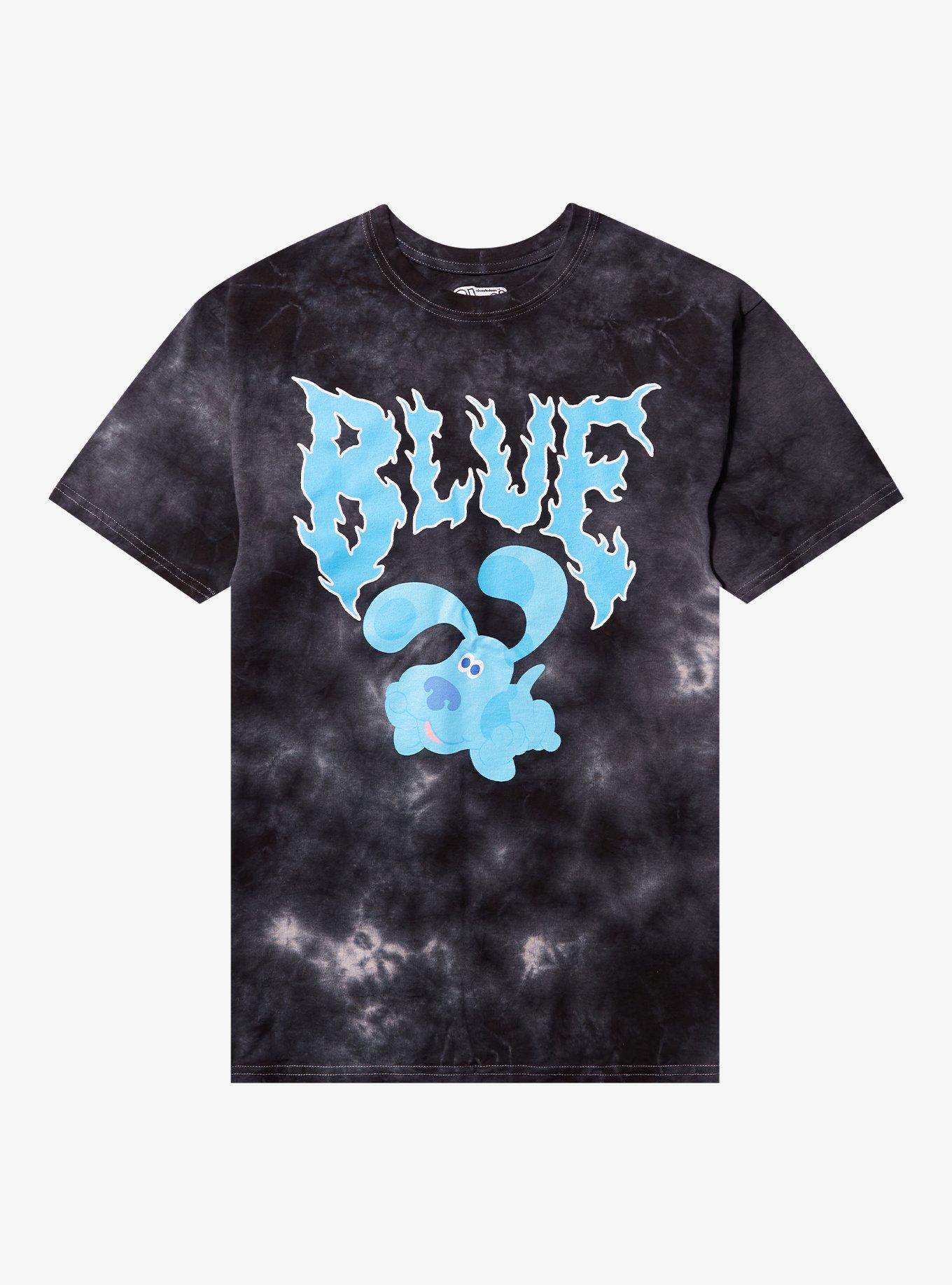 Blue's Clues Metal Dark Wash T-Shirt | Trending Graphic Tee For Fans