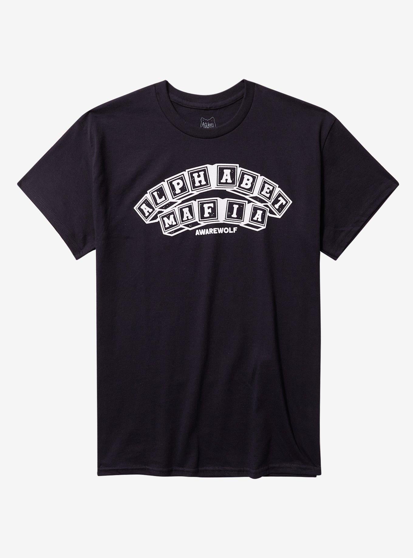Alphabet Mafia Blocks By Awarewolf T-Shirt | Trending Graphic Tee For Fans