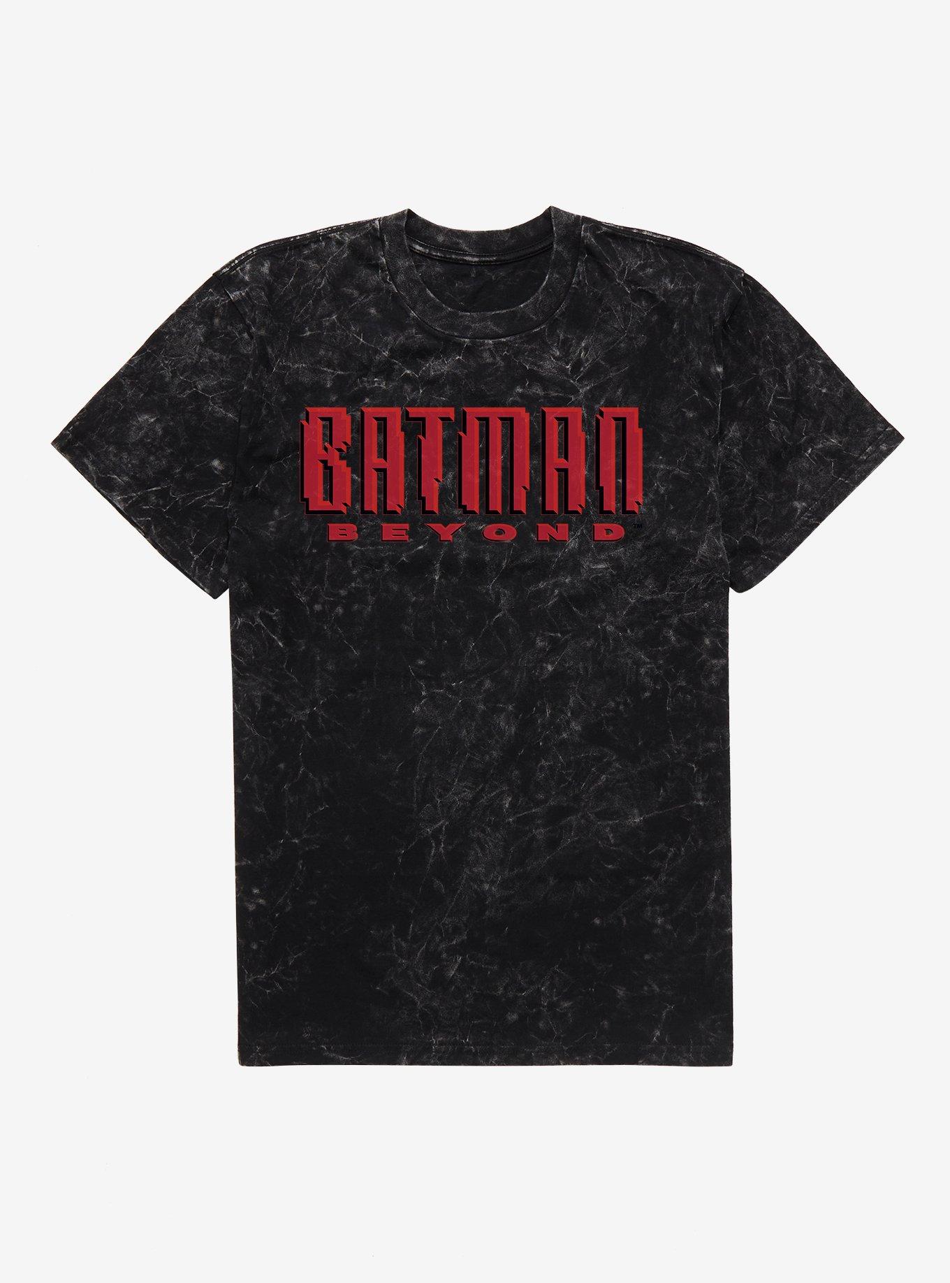 DC Batman Beyond Logo Mineral Wash T-Shirt | Trending Graphic Tee For Fans