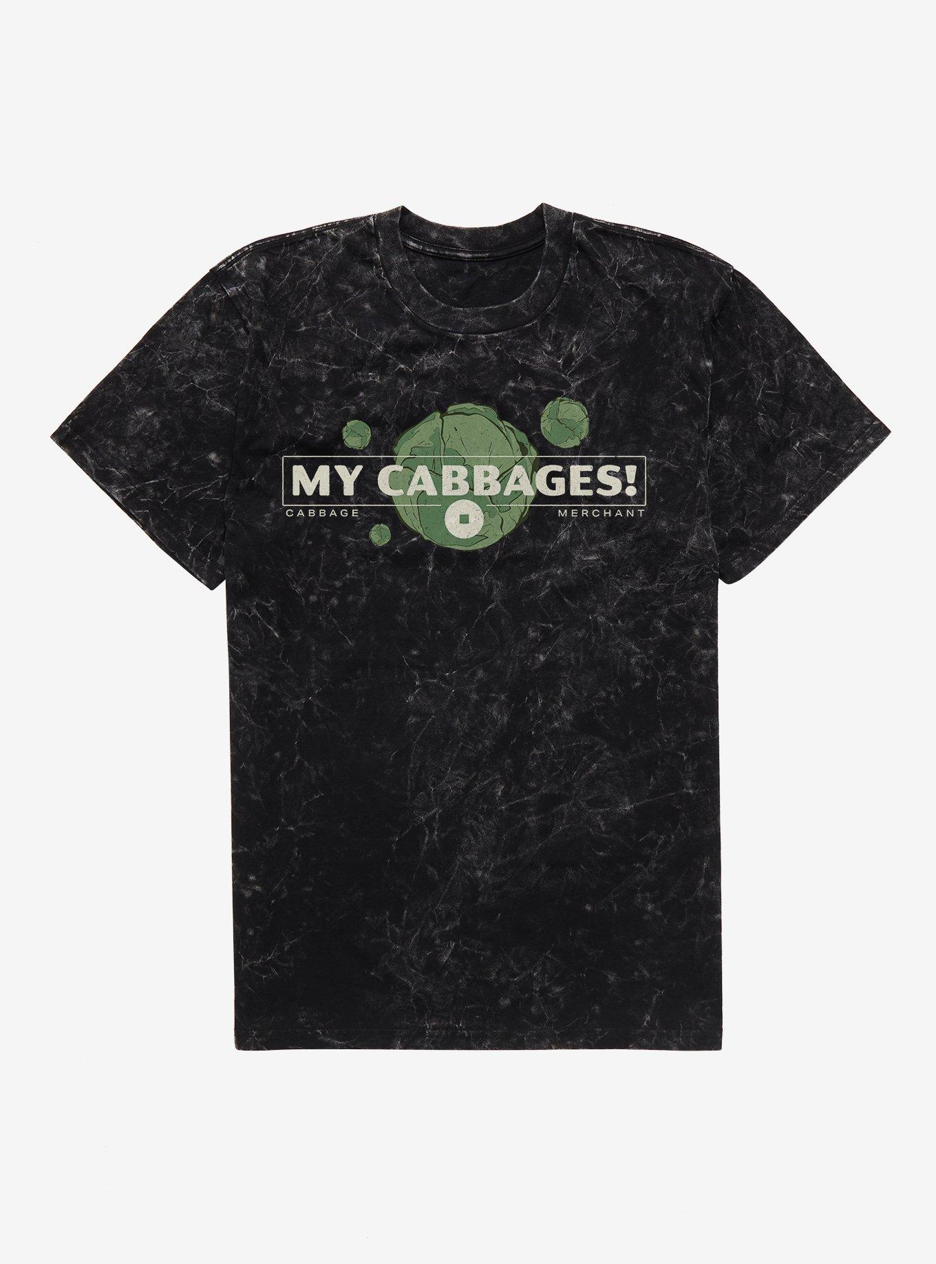 Avatar The Last Airbender My Cabbages Mineral Wash T-Shirt | Trending Graphic Tee For Fans