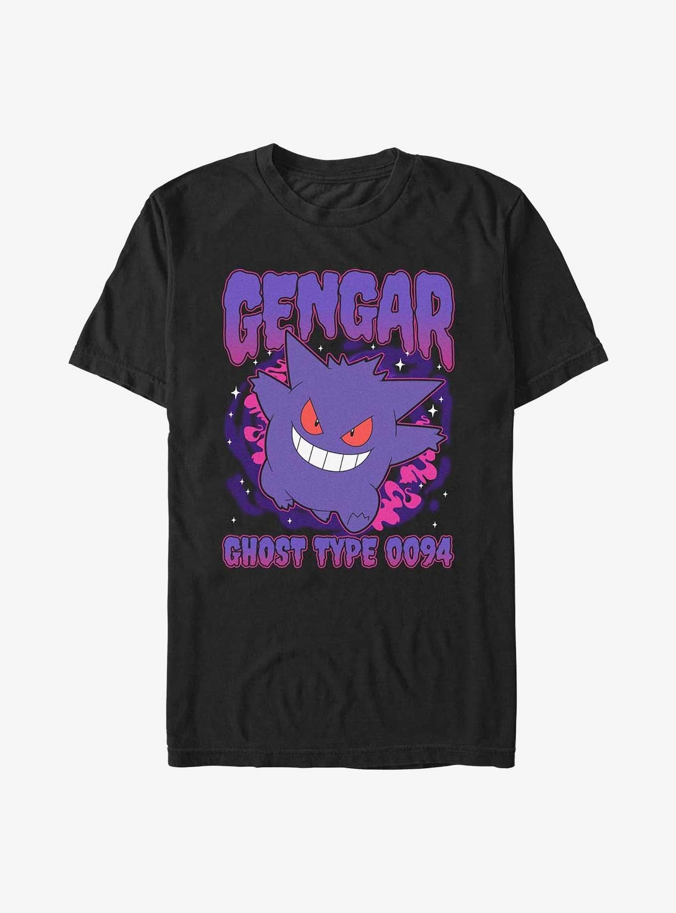 Pokemon Gengar Ghost Type T-Shirt | Trending Graphic Tee For Fans